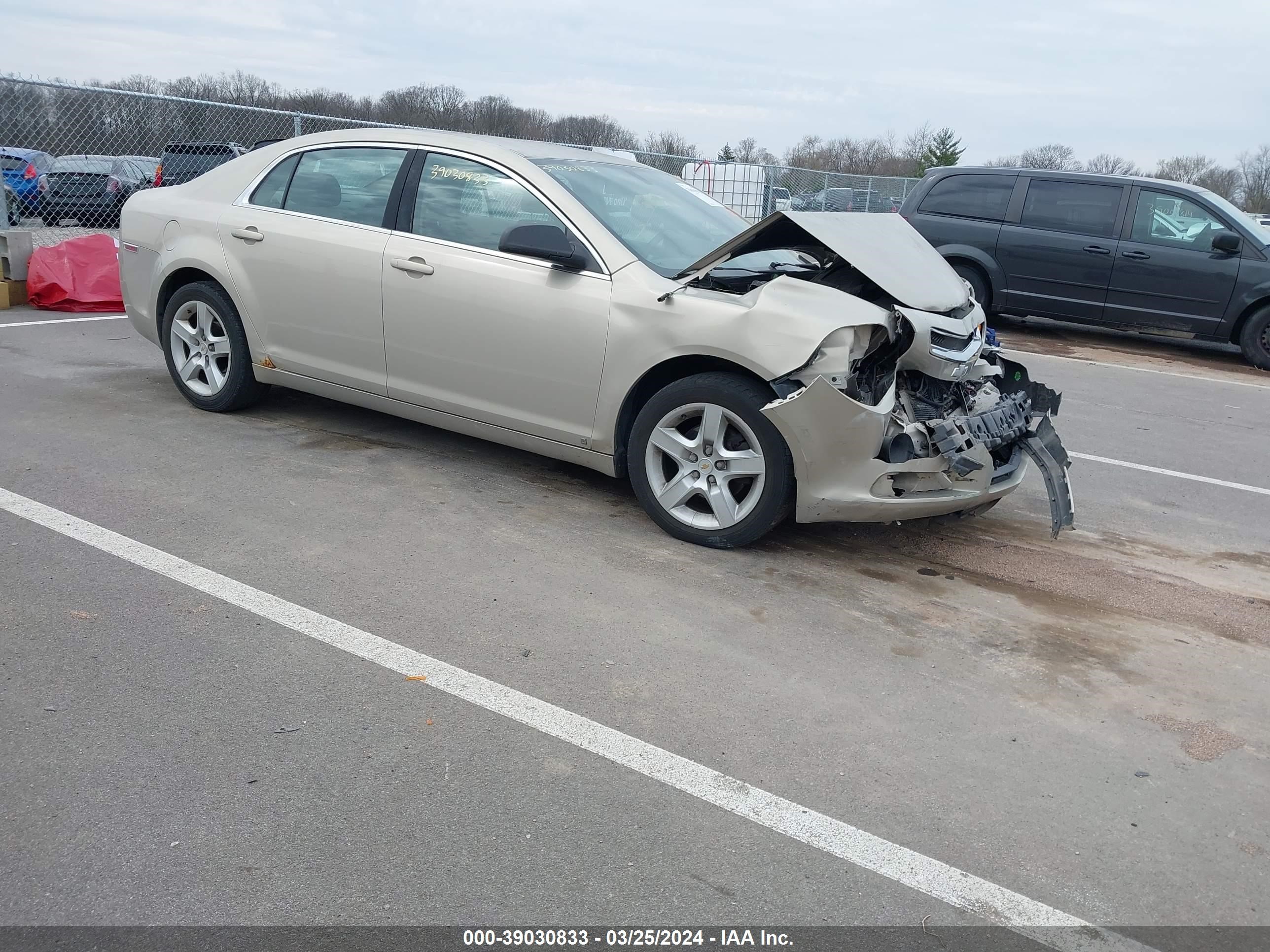 CHEVROLET MALIBU 2009 1g1zg57b19f158017