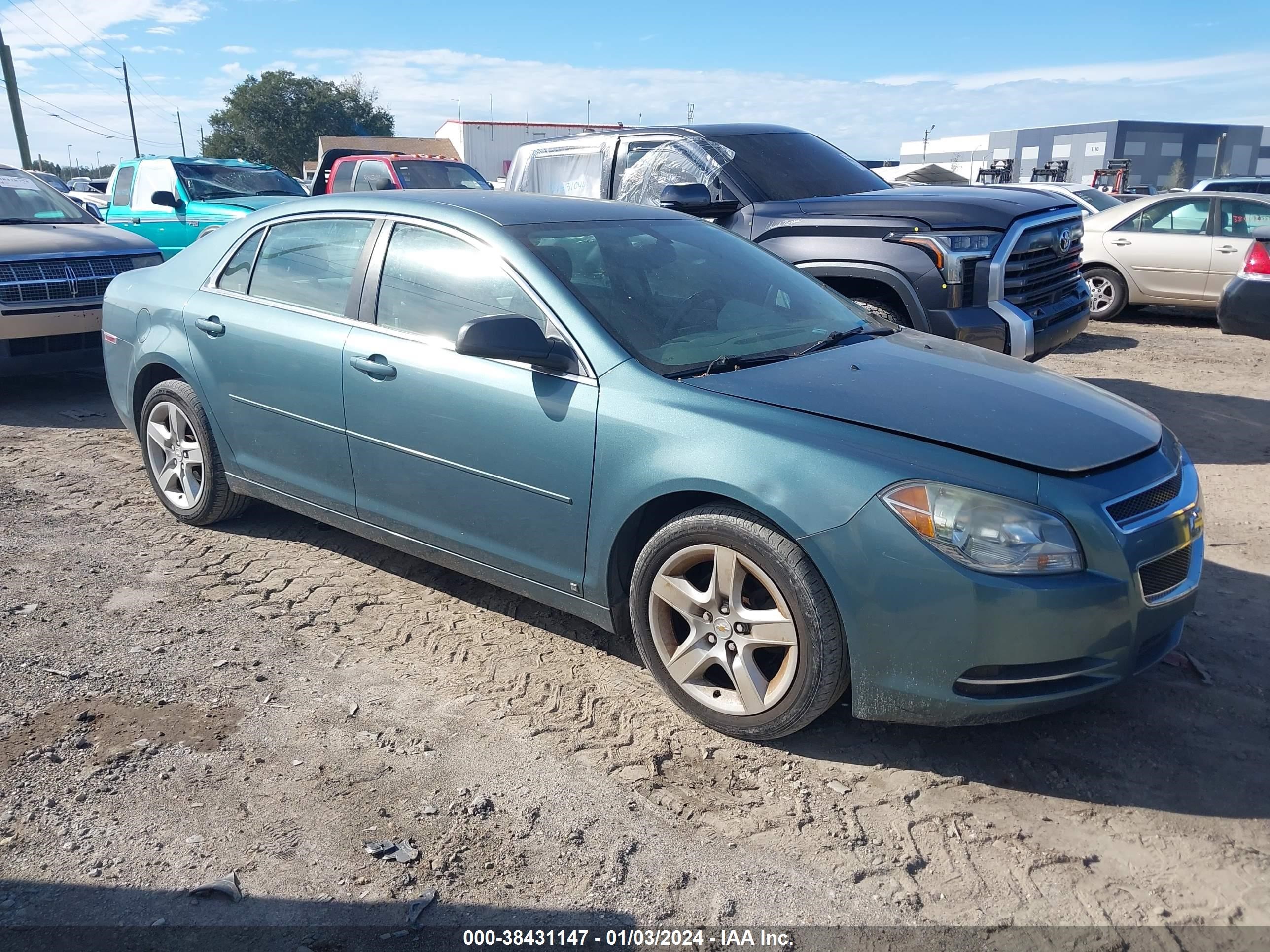 CHEVROLET MALIBU 2009 1g1zg57b19f256187