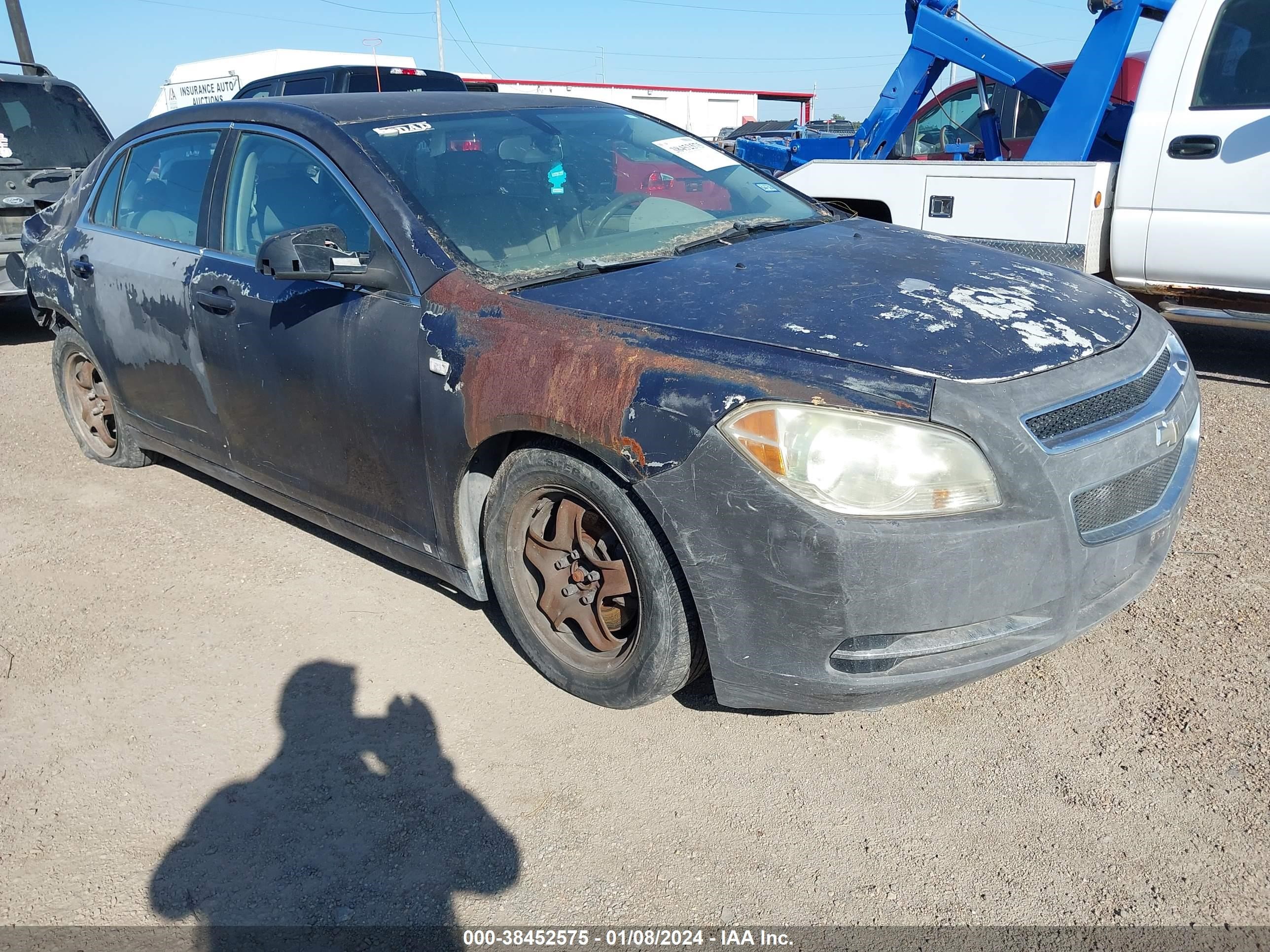 CHEVROLET MALIBU 2008 1g1zg57b28f277354