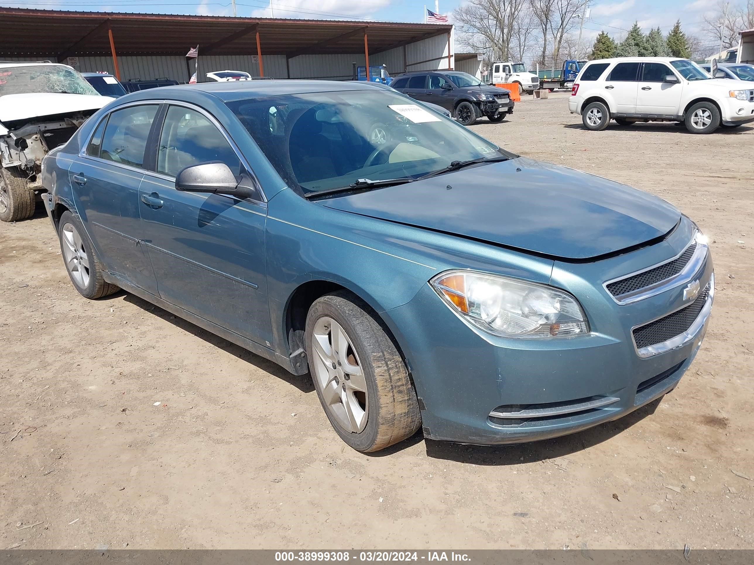 CHEVROLET MALIBU 2009 1g1zg57b29f126810