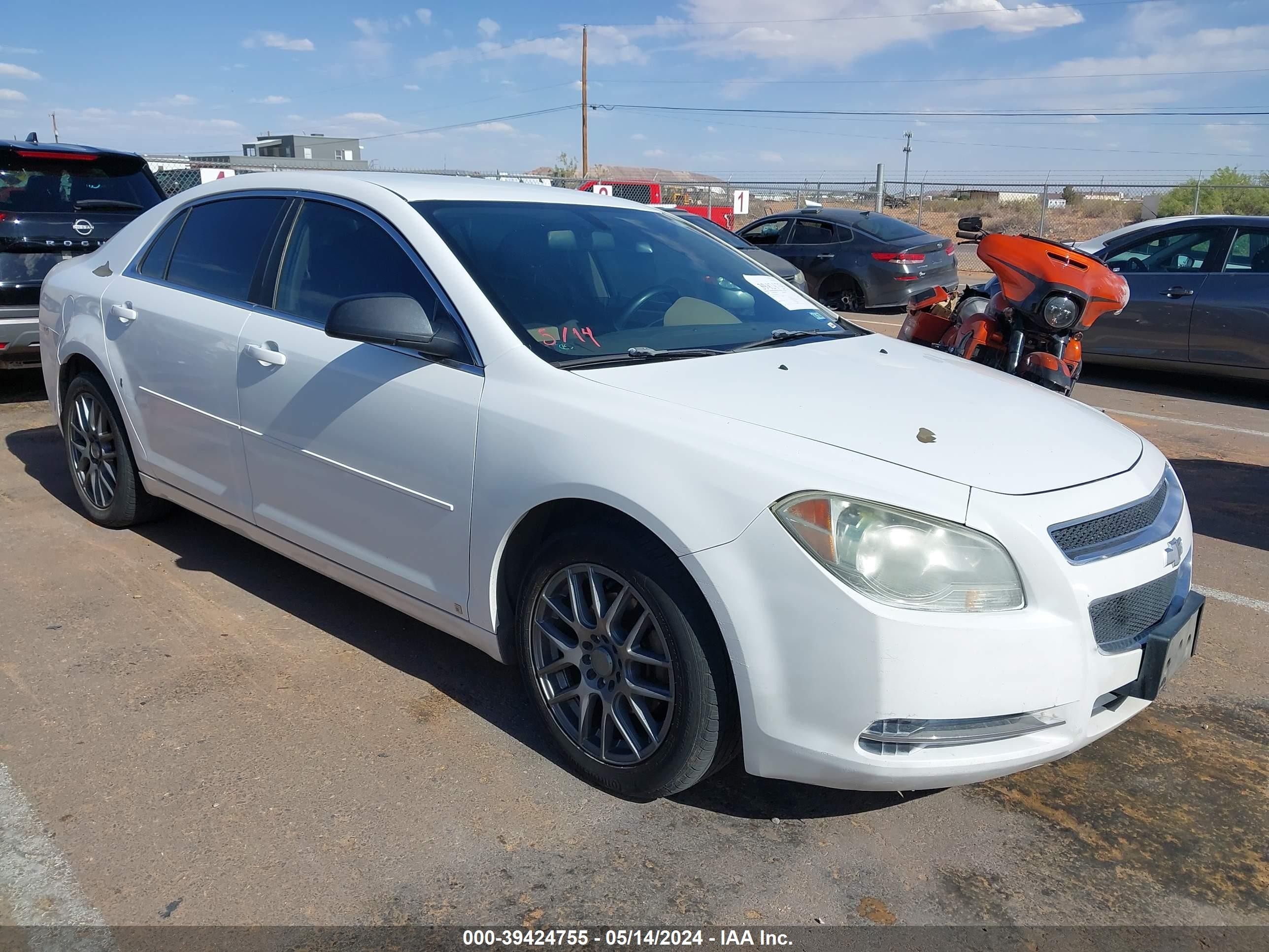 CHEVROLET MALIBU 2009 1g1zg57b29f211937