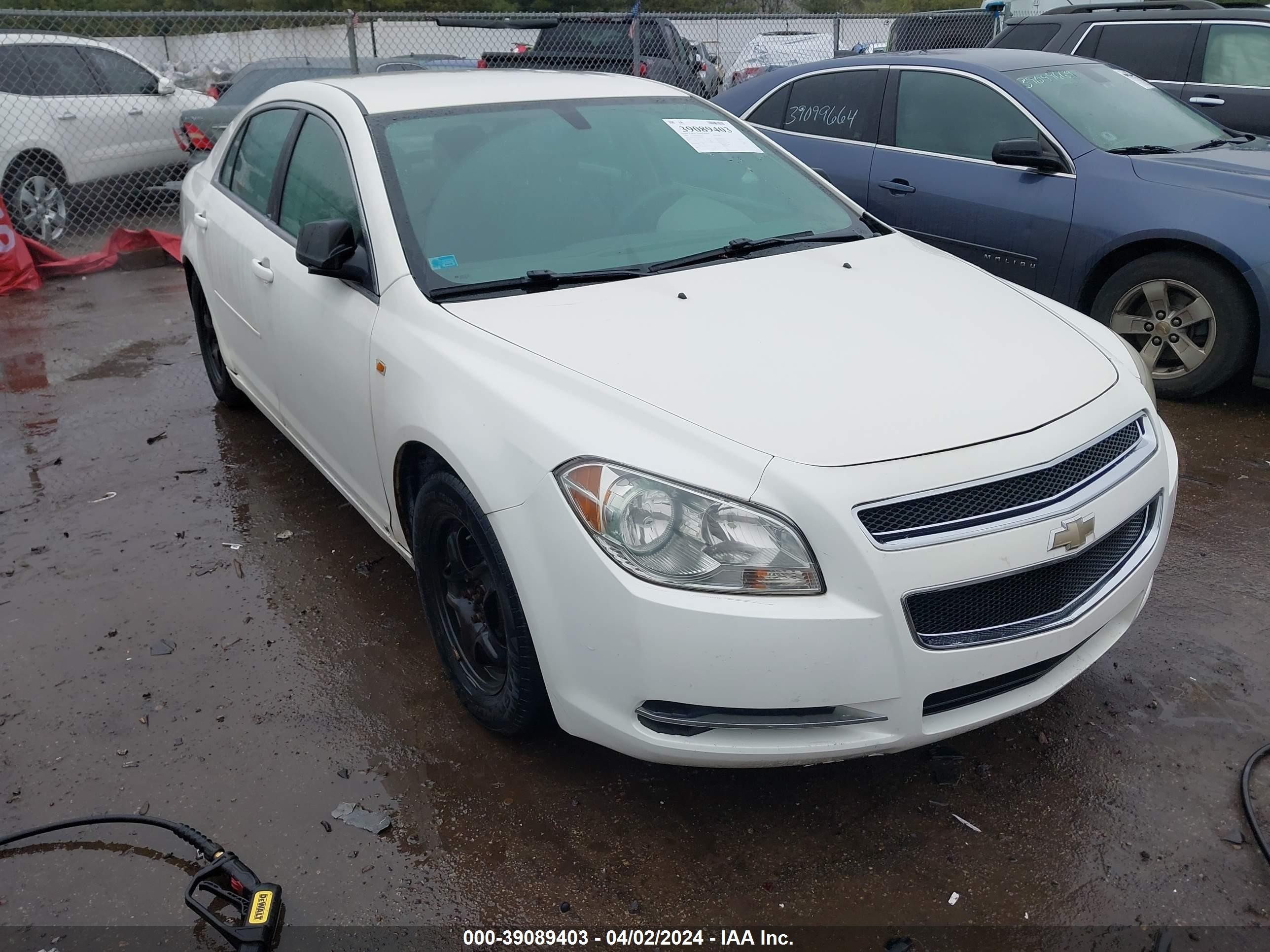 CHEVROLET MALIBU 2008 1g1zg57b384224917