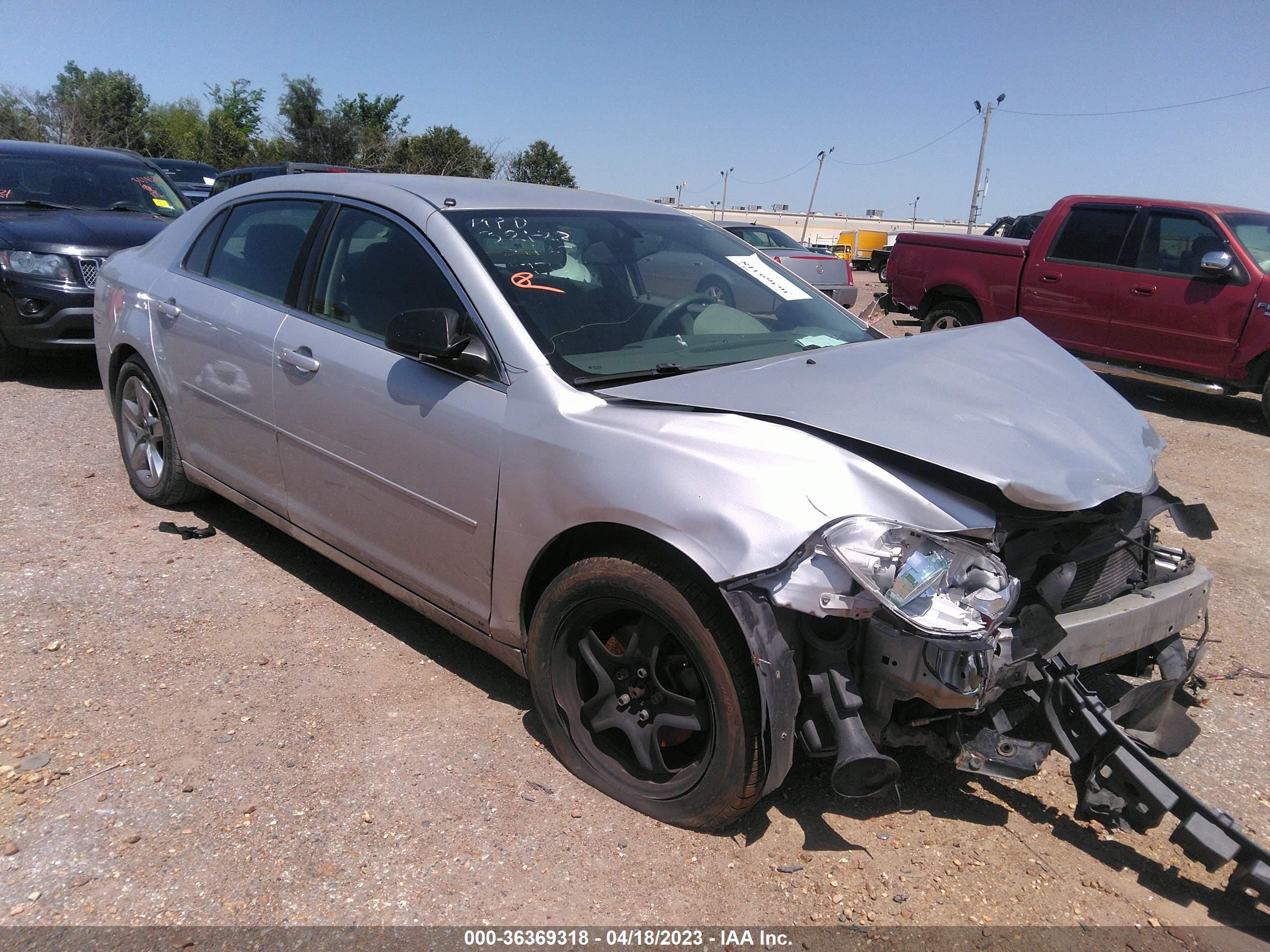 CHEVROLET MALIBU 2009 1g1zg57b39f150114