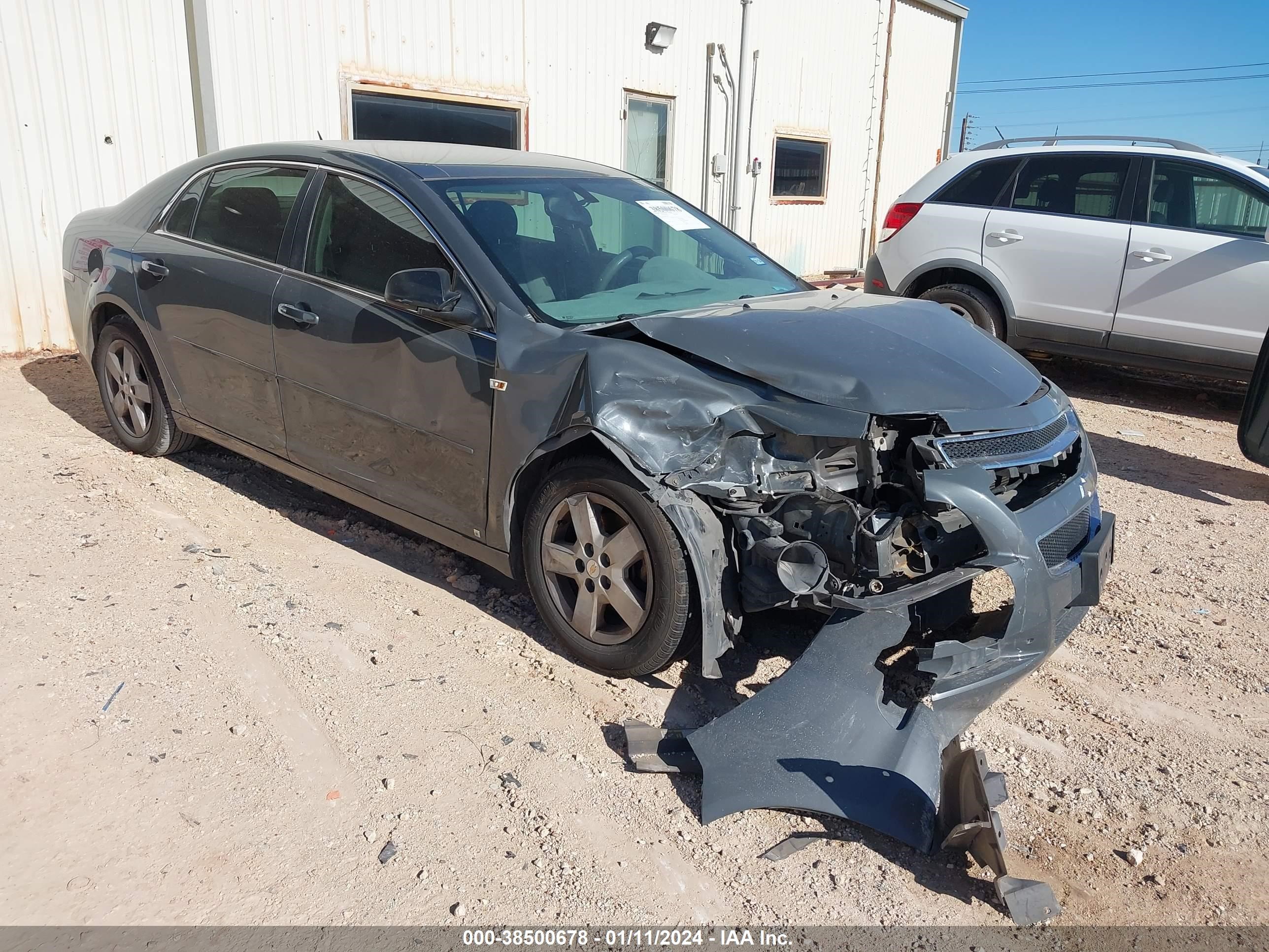 CHEVROLET MALIBU 2008 1g1zg57b48f178373