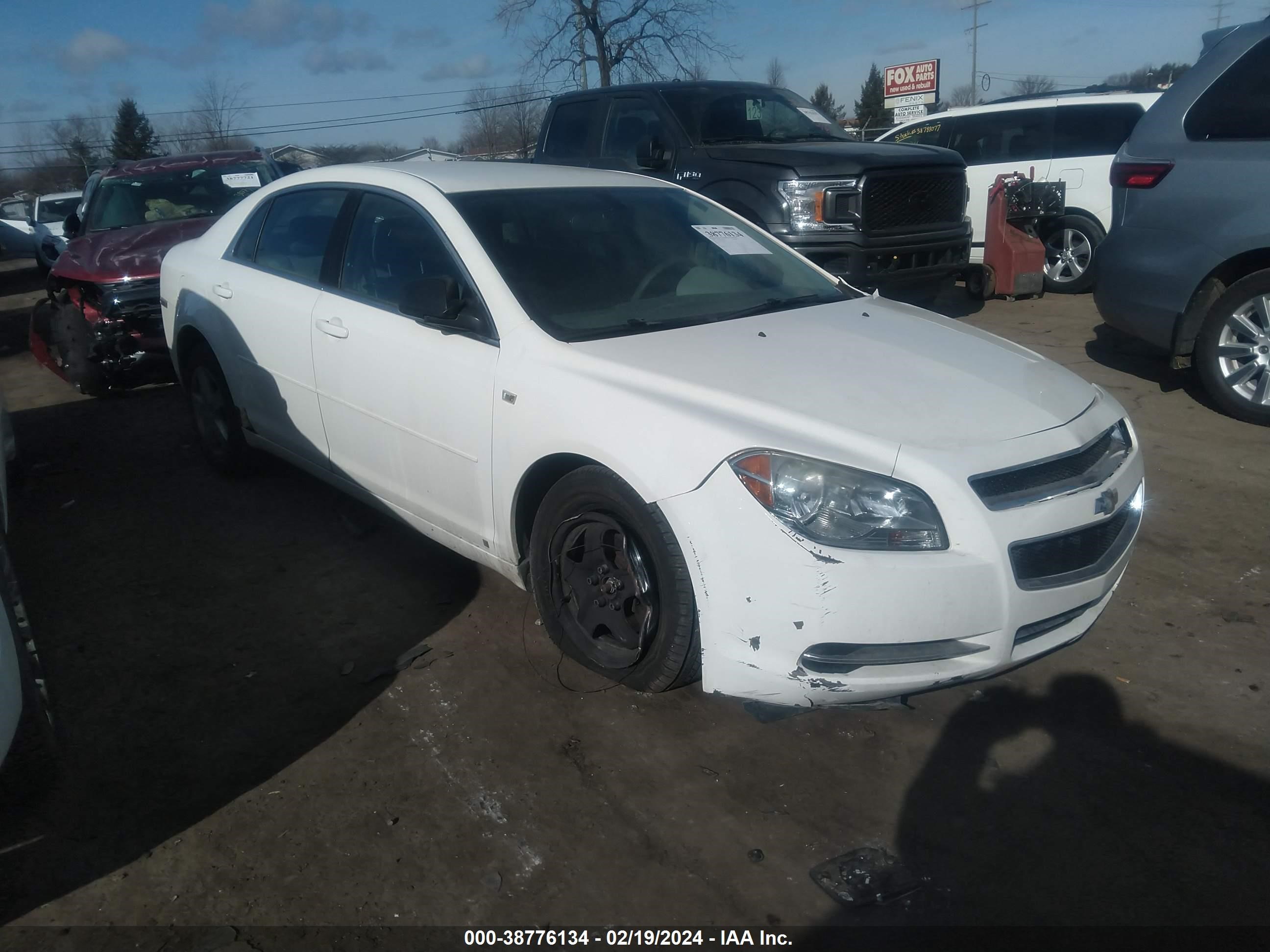 CHEVROLET MALIBU 2008 1g1zg57b584287680