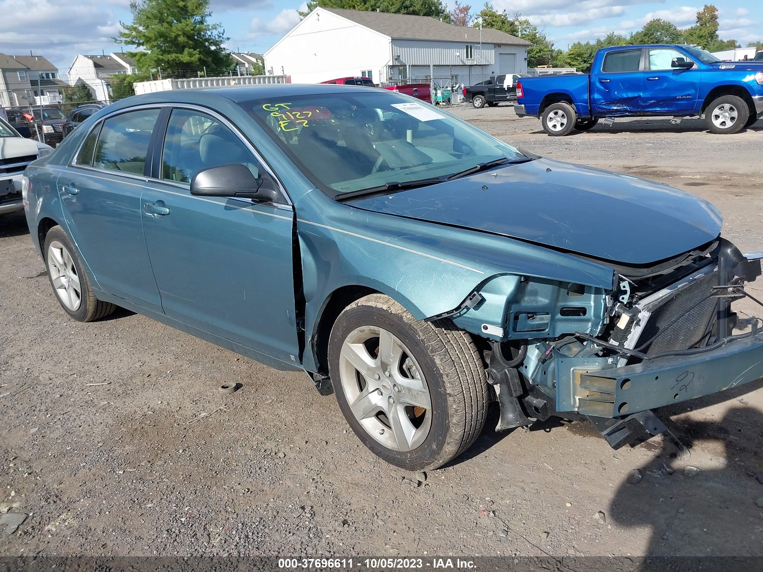 CHEVROLET MALIBU 2009 1g1zg57b89f125080