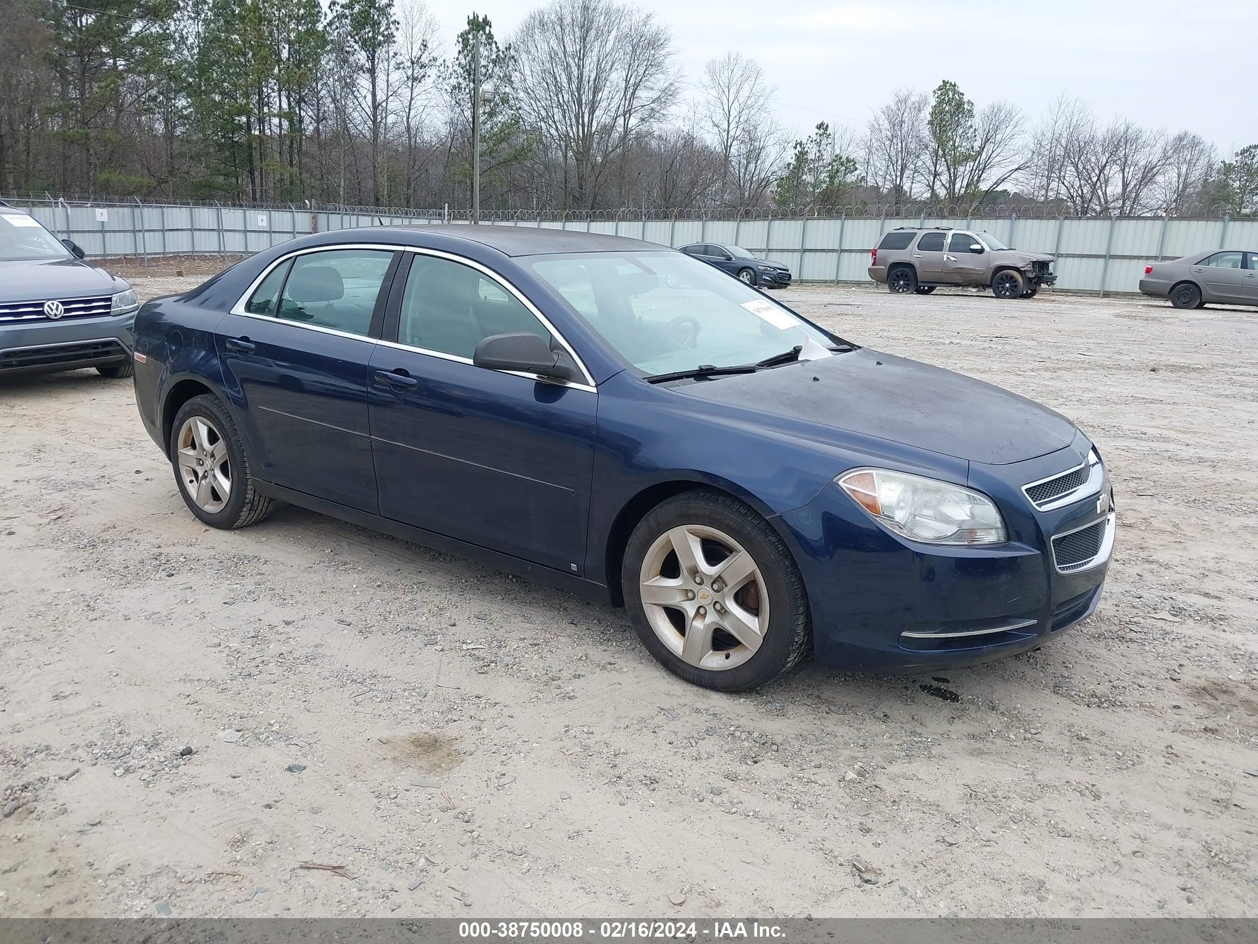 CHEVROLET MALIBU 2009 1g1zg57n694115606