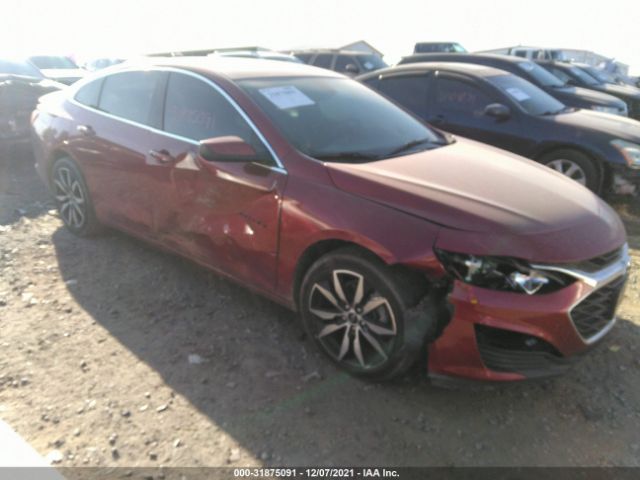 CHEVROLET MALIBU 2021 1g1zg5stxmf053954