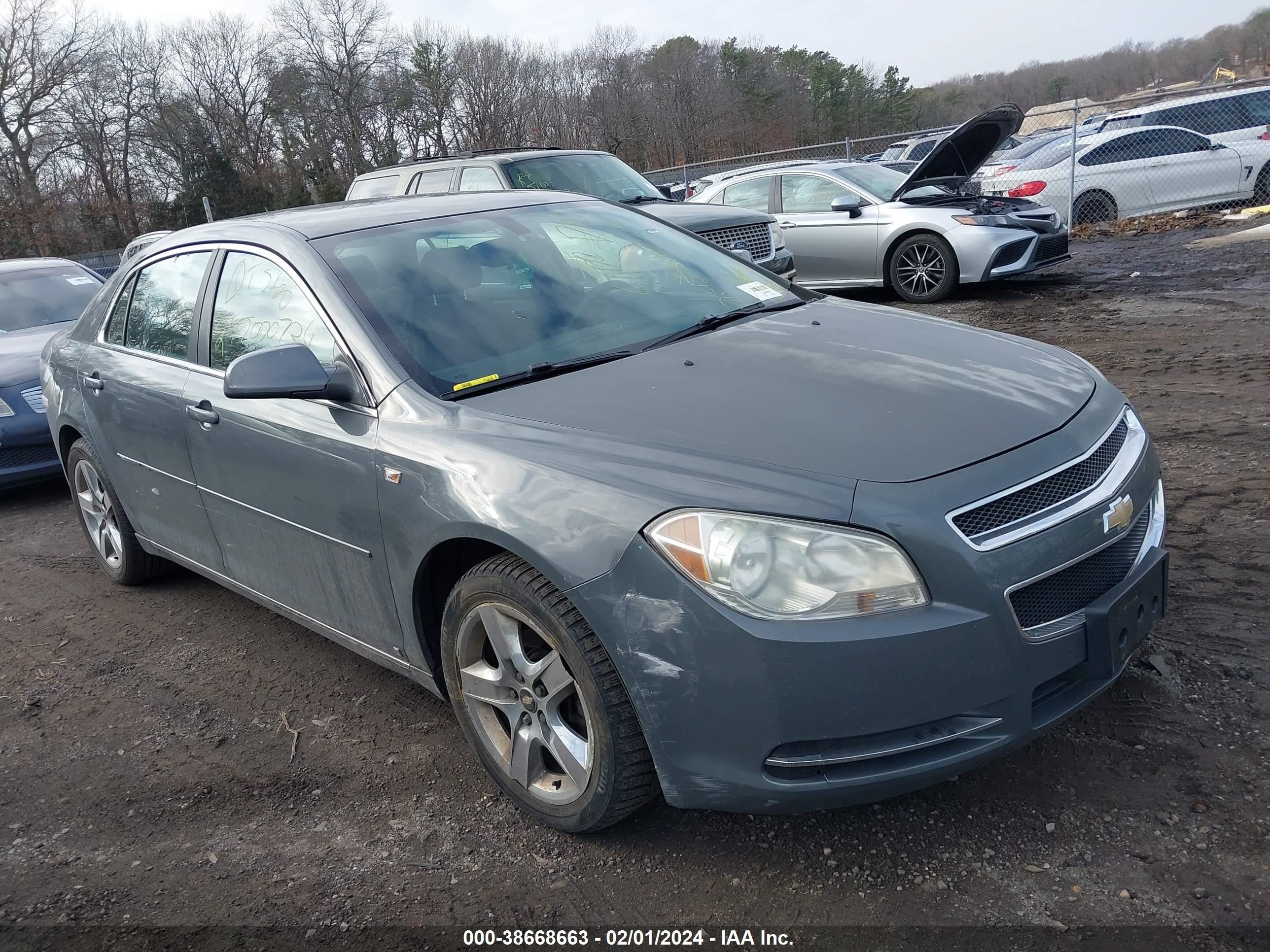 CHEVROLET MALIBU 2008 1g1zh57b08f178867