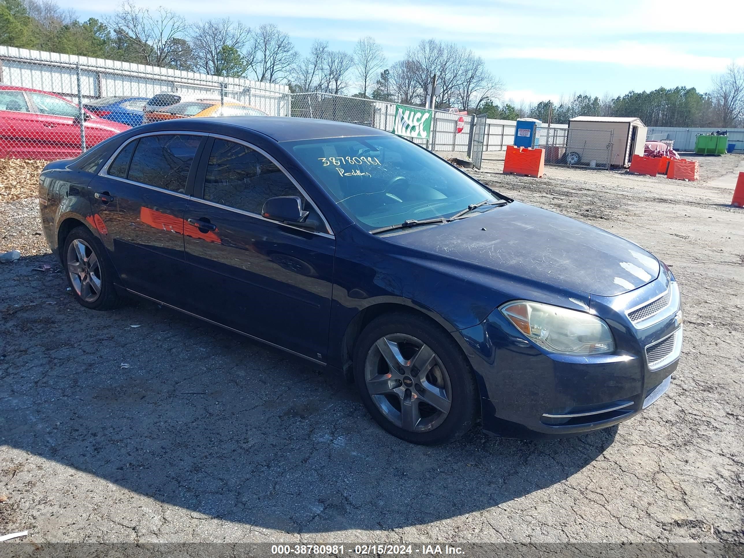 CHEVROLET MALIBU 2009 1g1zh57b094240216