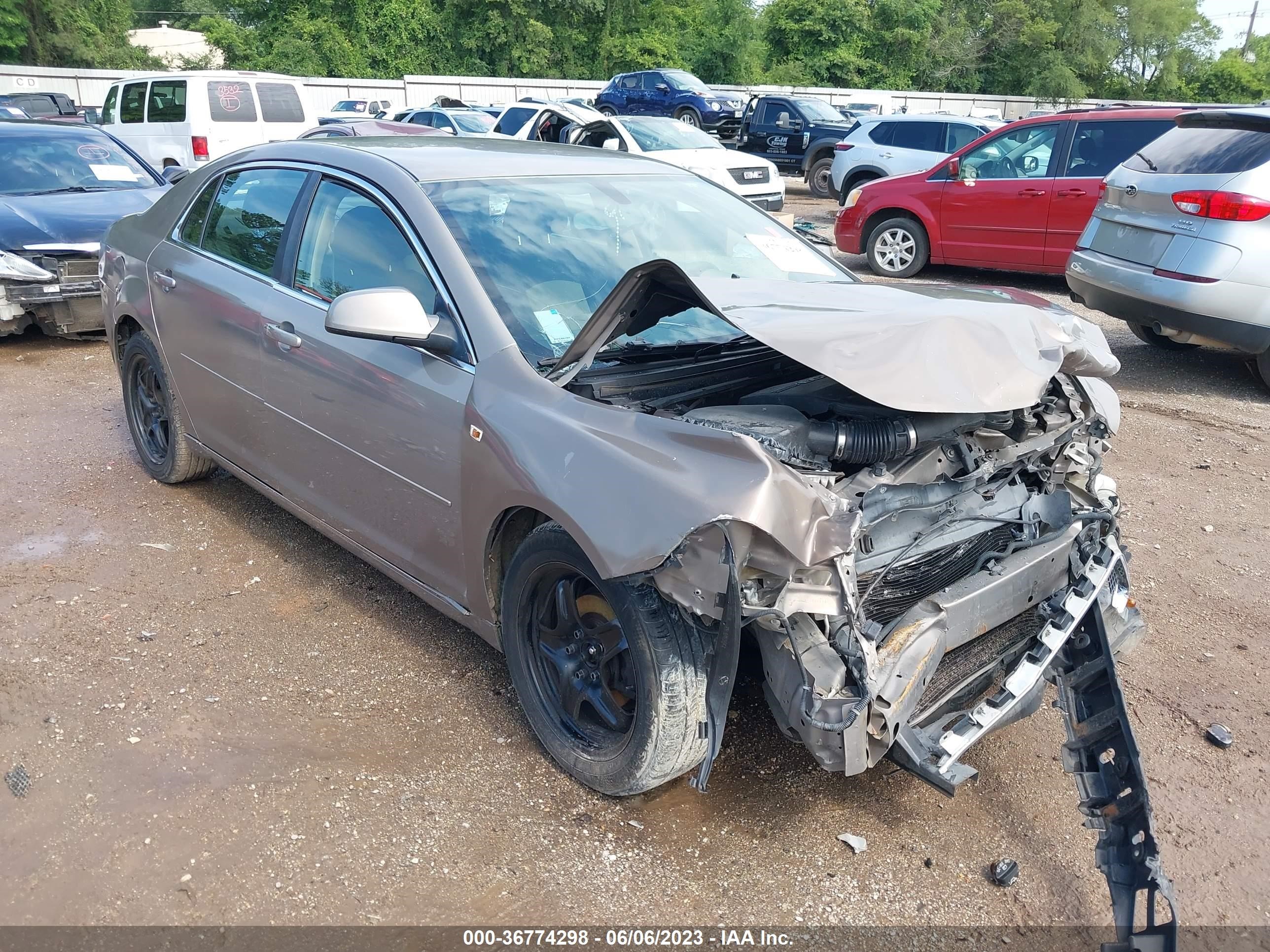 CHEVROLET MALIBU 2008 1g1zh57b18f208443