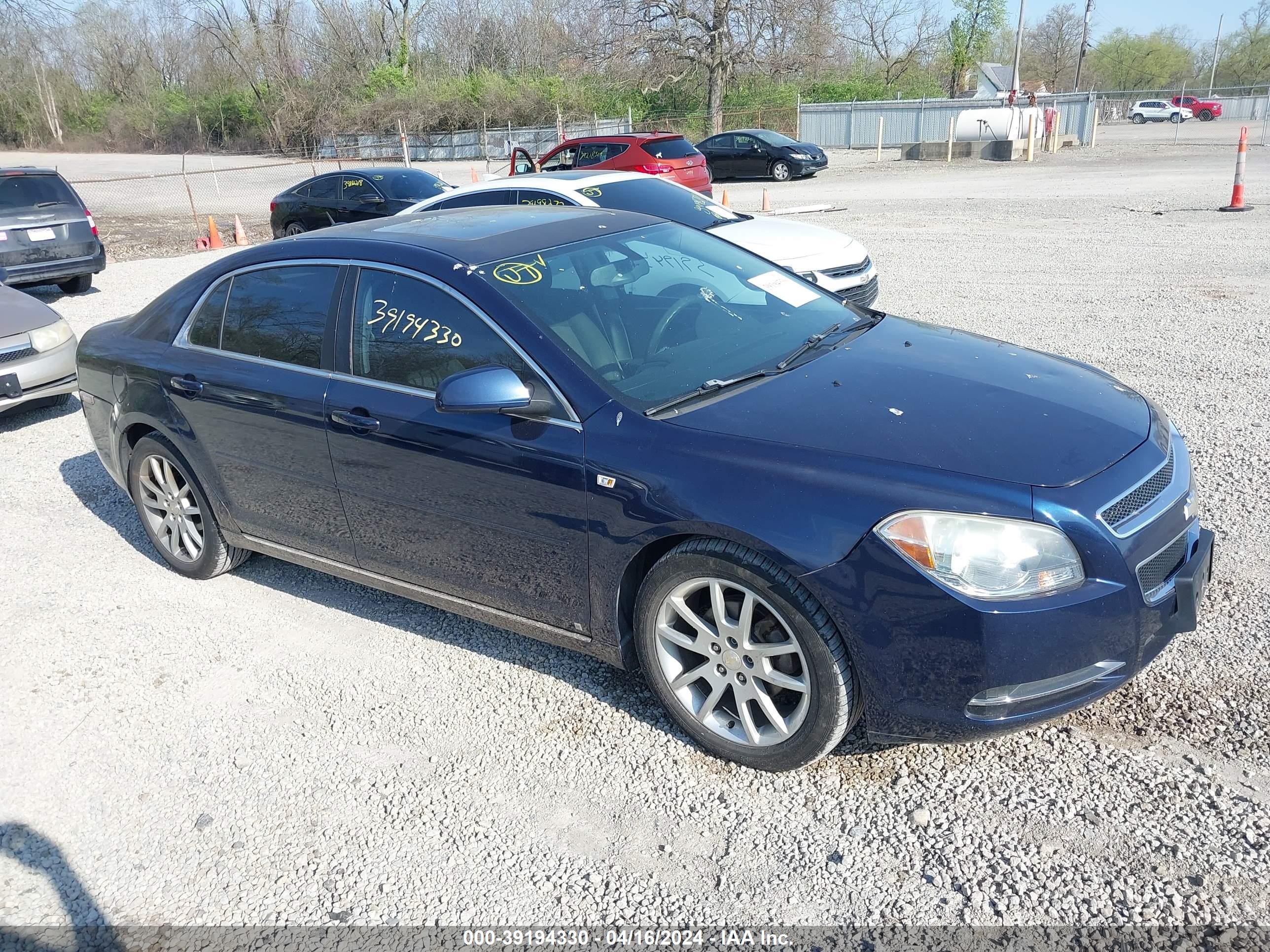 CHEVROLET MALIBU 2008 1g1zh57b384305798