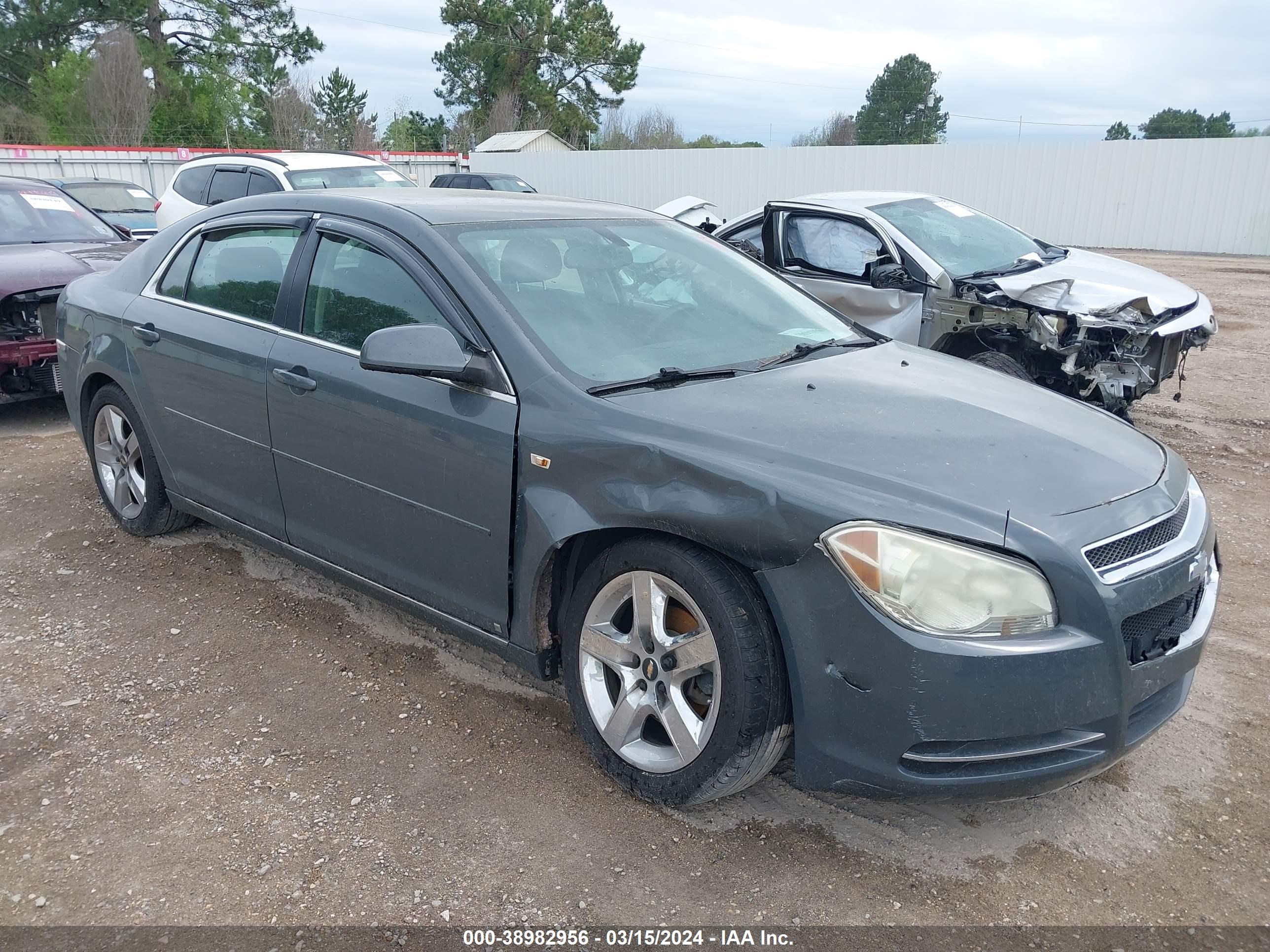 CHEVROLET MALIBU 2008 1g1zh57b38f161741