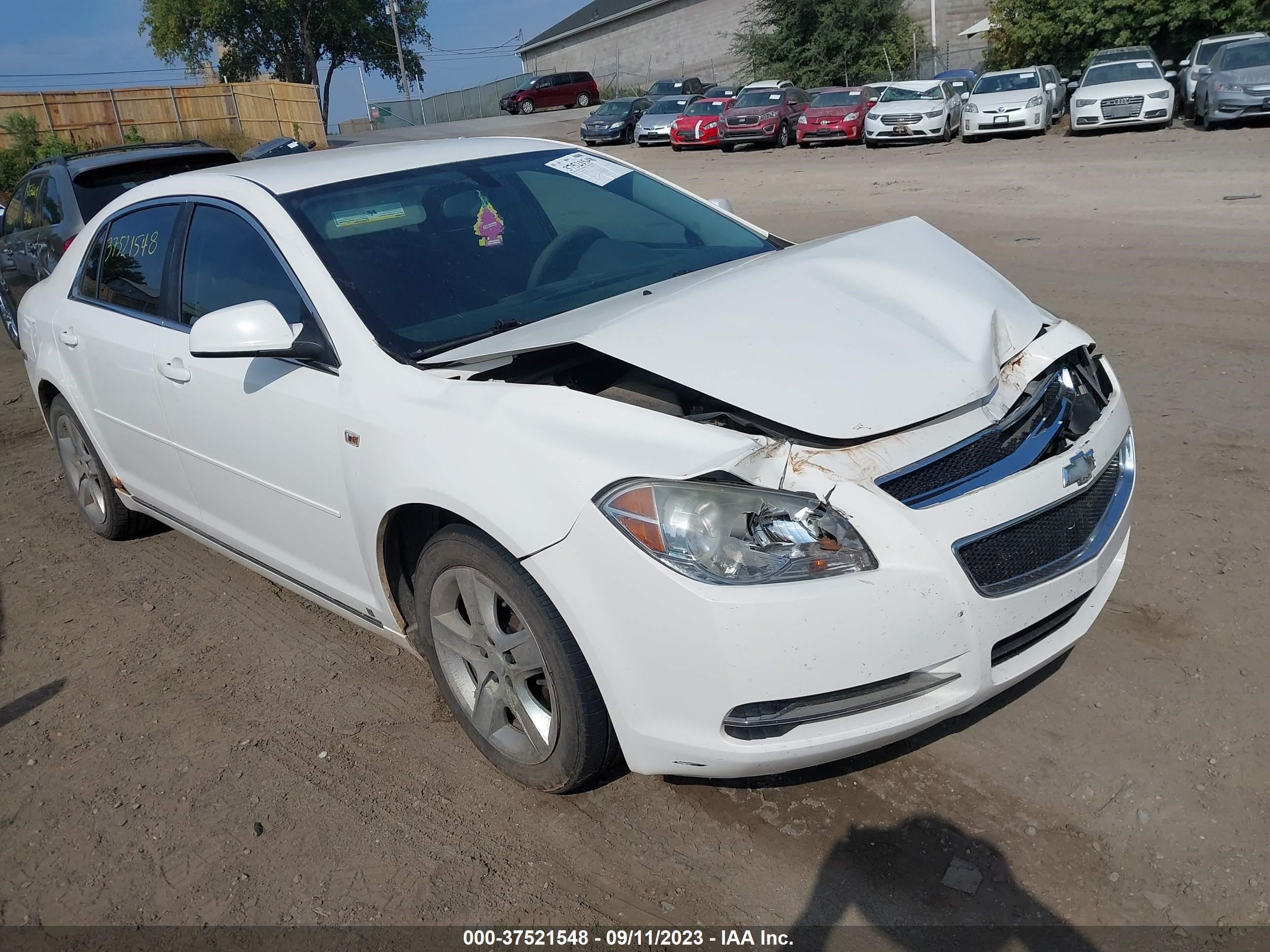 CHEVROLET MALIBU 2008 1g1zh57b38f294550