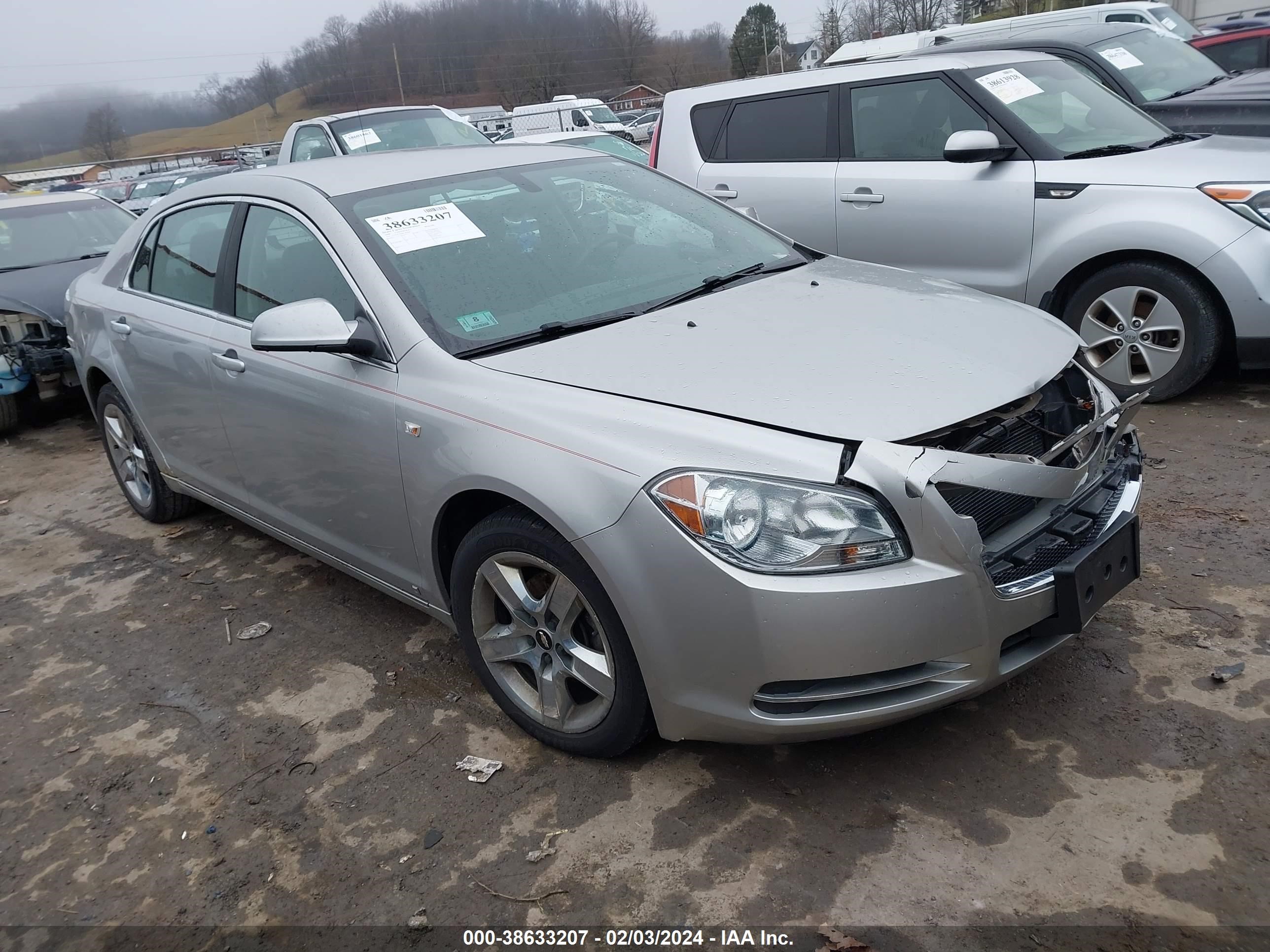 CHEVROLET MALIBU 2008 1g1zh57b48f269964