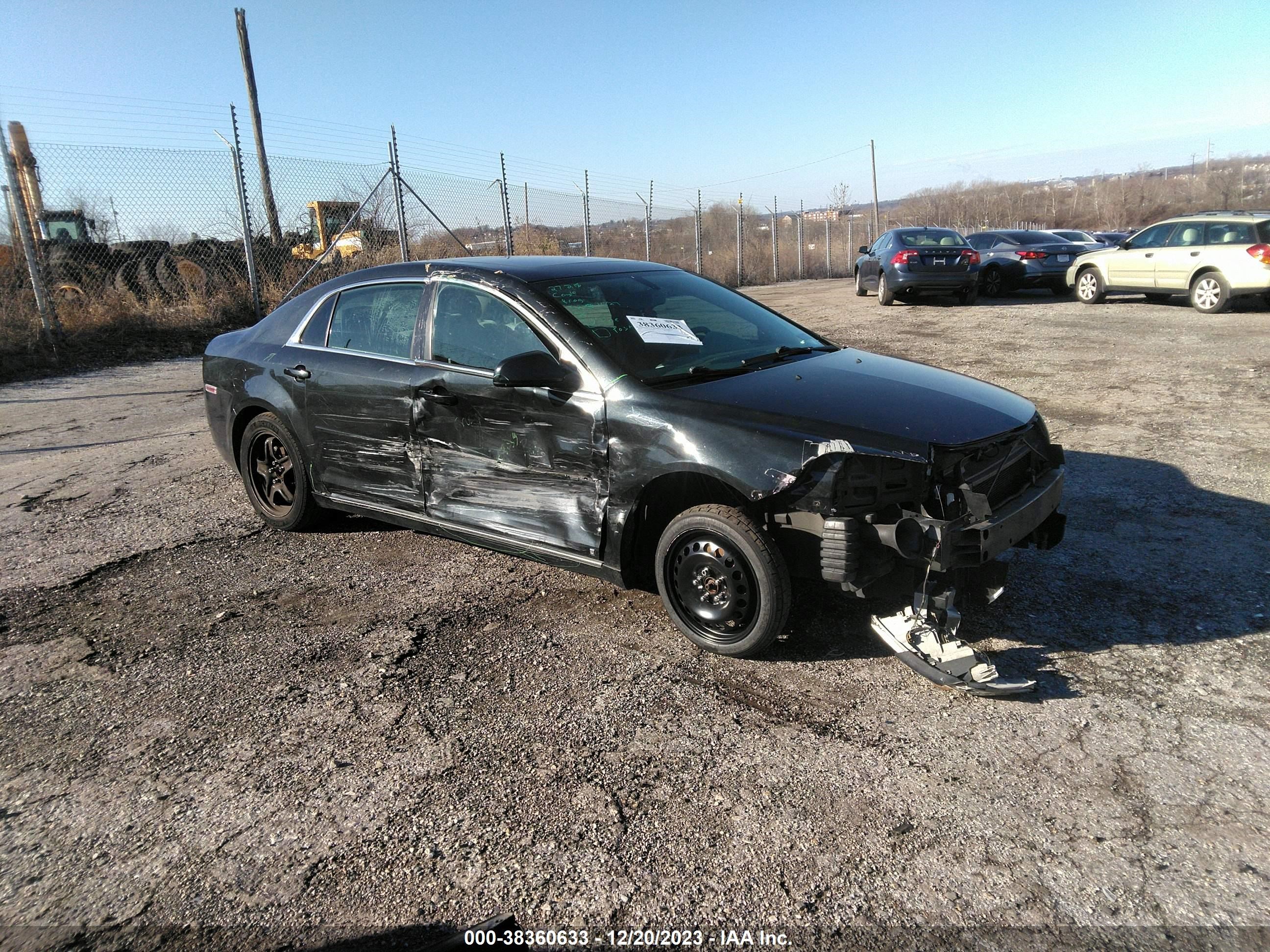 CHEVROLET MALIBU 2009 1g1zh57b69f133093