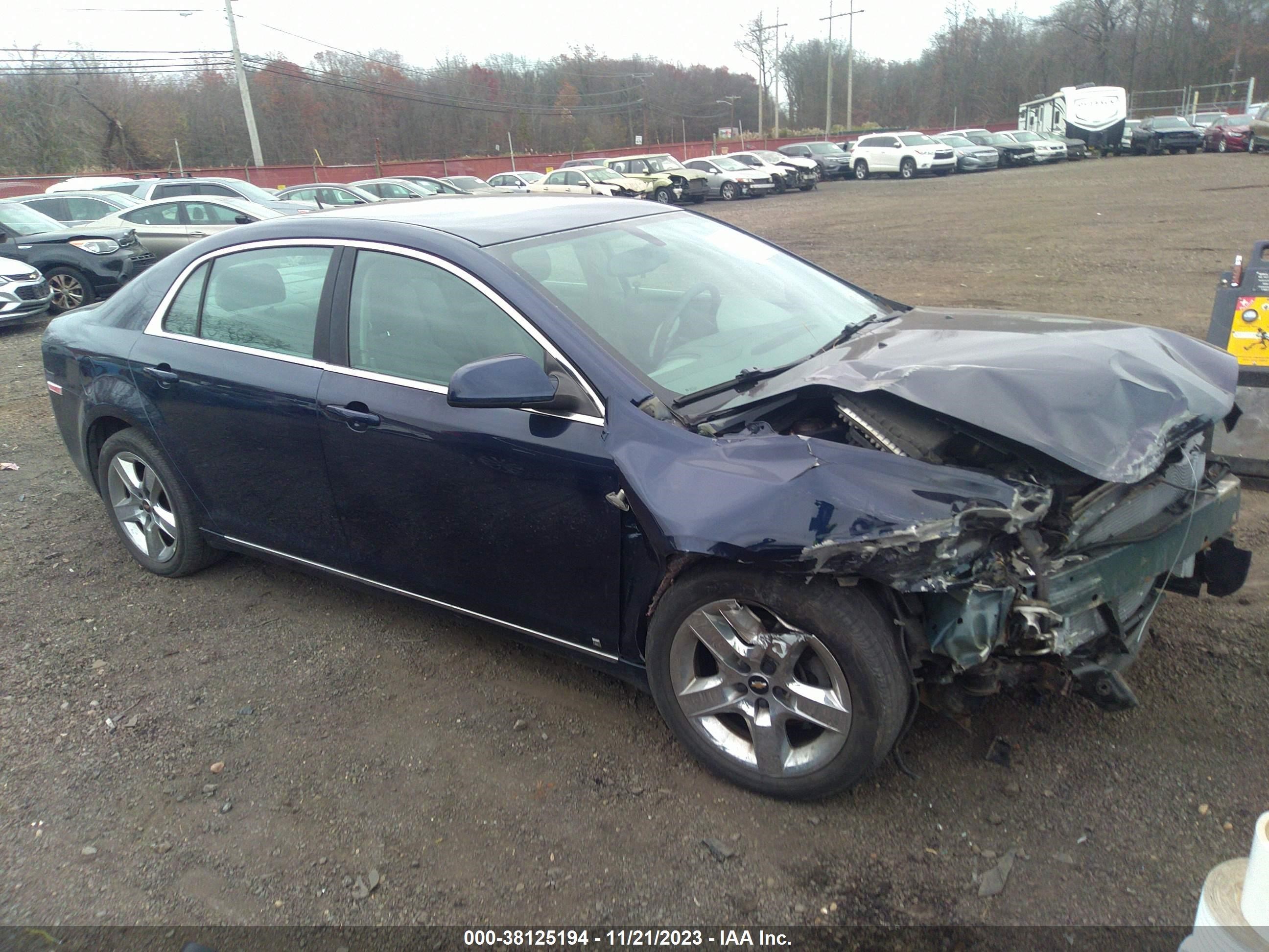 CHEVROLET MALIBU 2008 1g1zh57b784184547