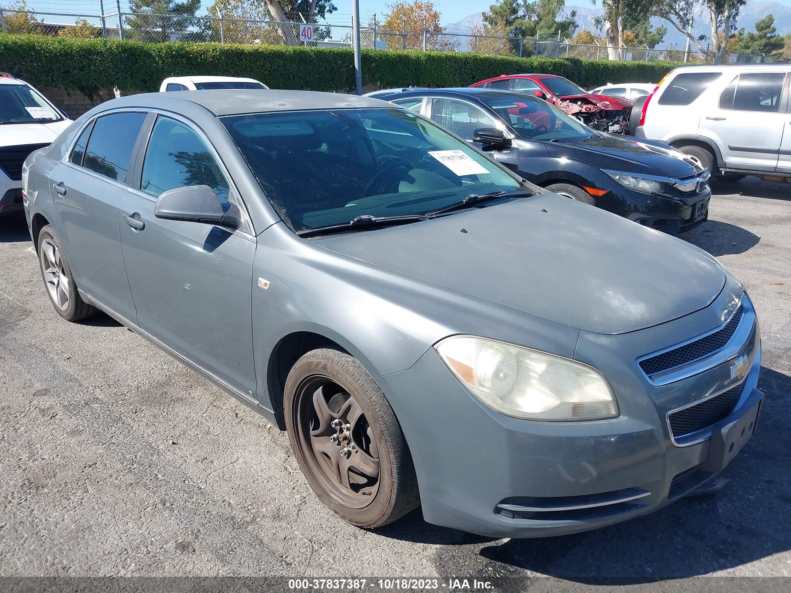 CHEVROLET MALIBU 2008 1g1zh57b884203414