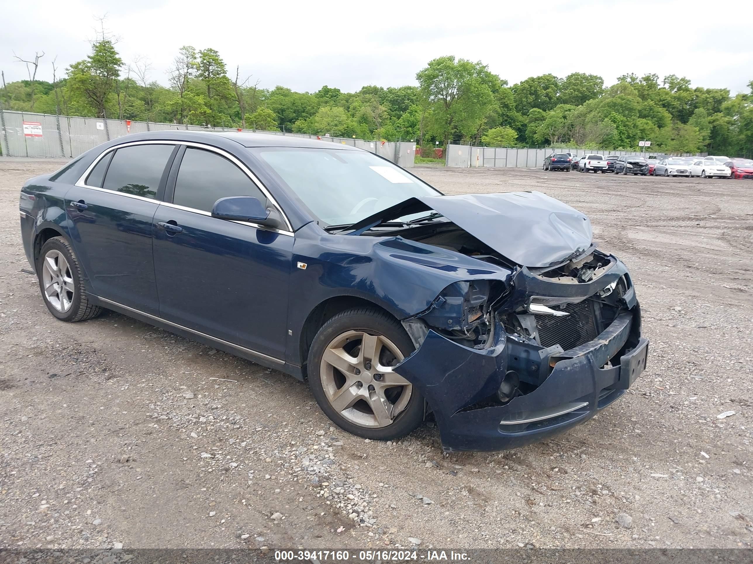 CHEVROLET MALIBU 2008 1g1zh57b88f185629