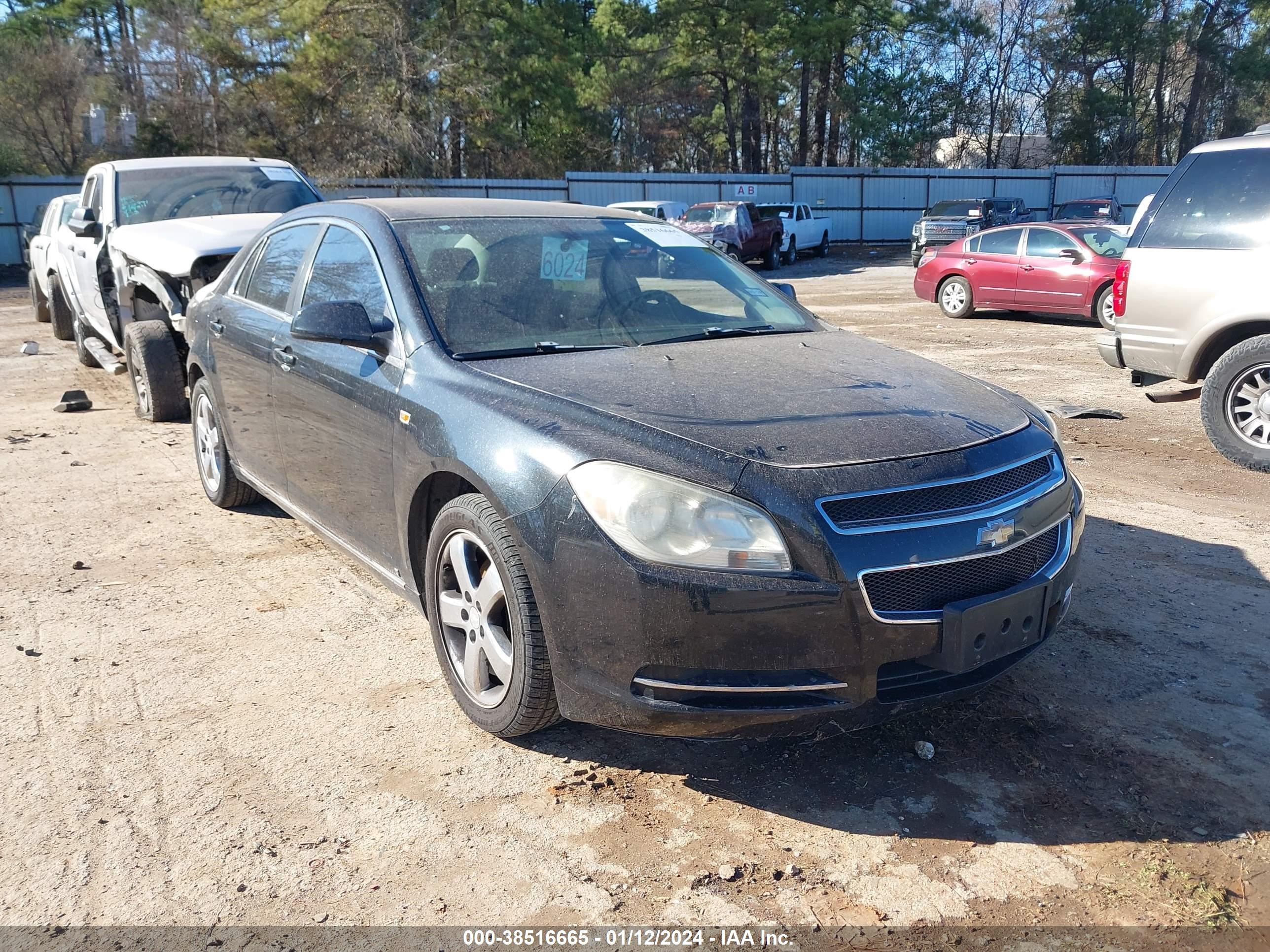 CHEVROLET MALIBU 2008 1g1zh57b88f228379