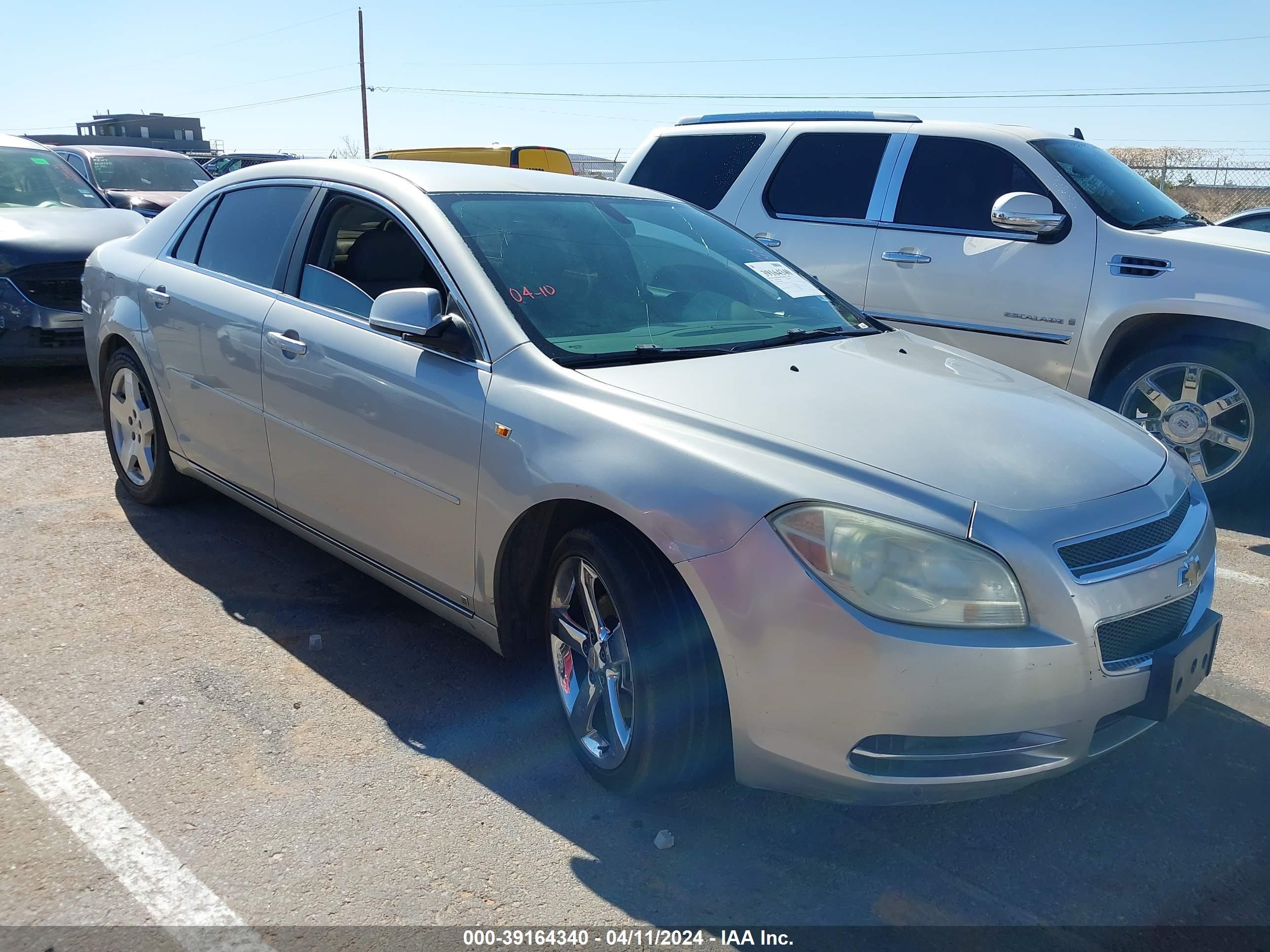 CHEVROLET MALIBU 2008 1g1zh57bx8f225516