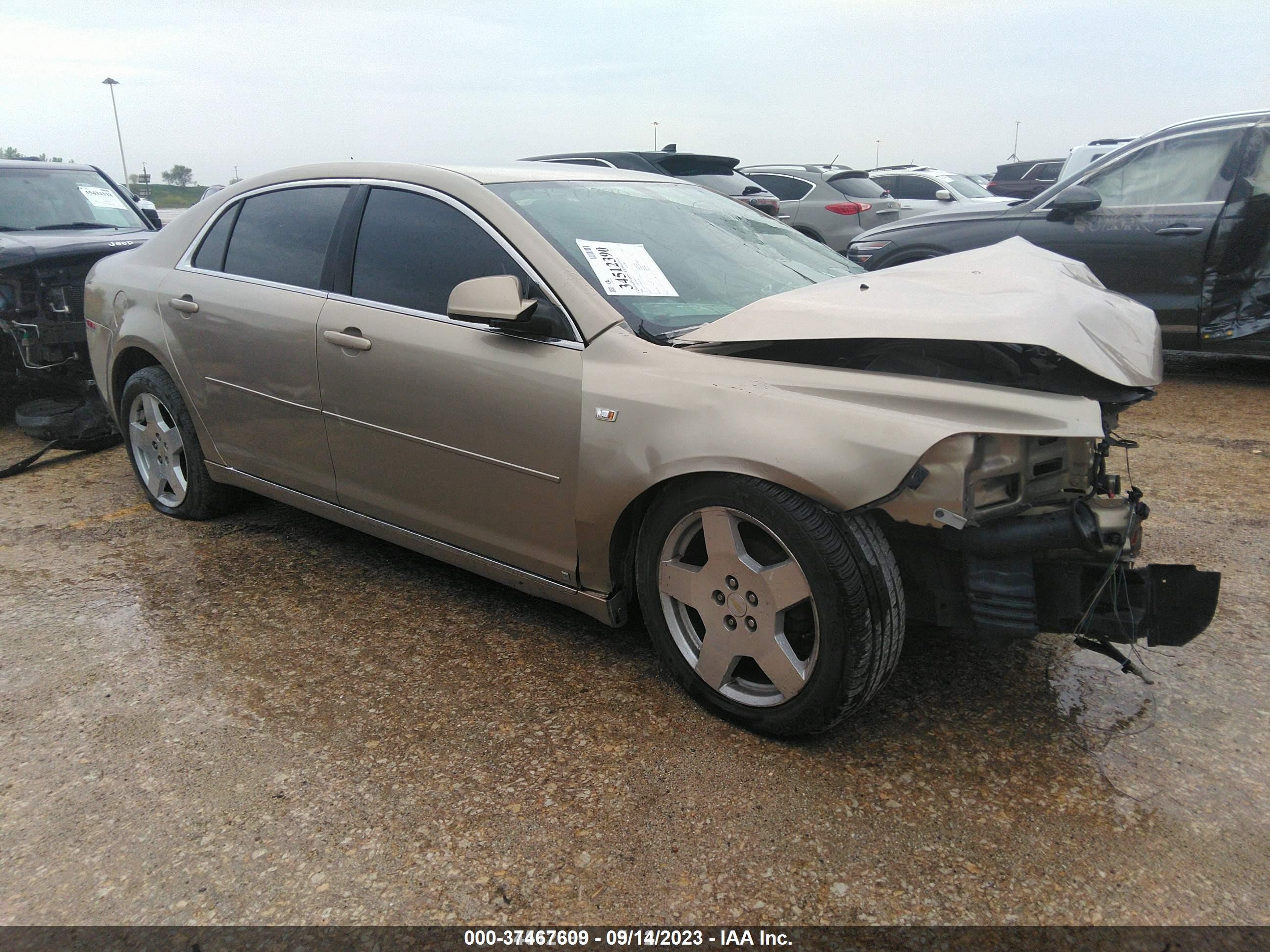 CHEVROLET MALIBU 2008 1g1zj57718f161642