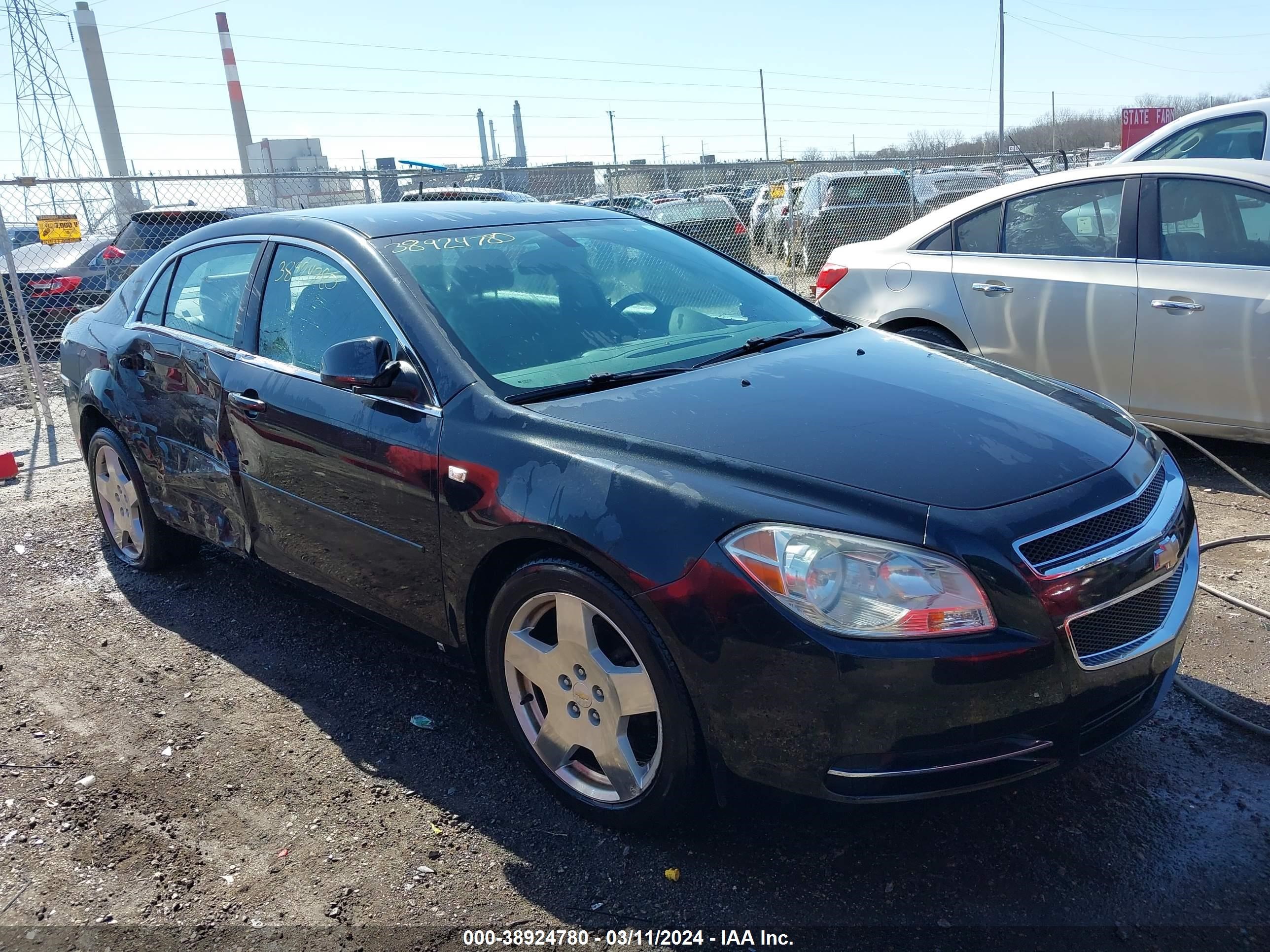 CHEVROLET MALIBU 2008 1g1zj57738f179785