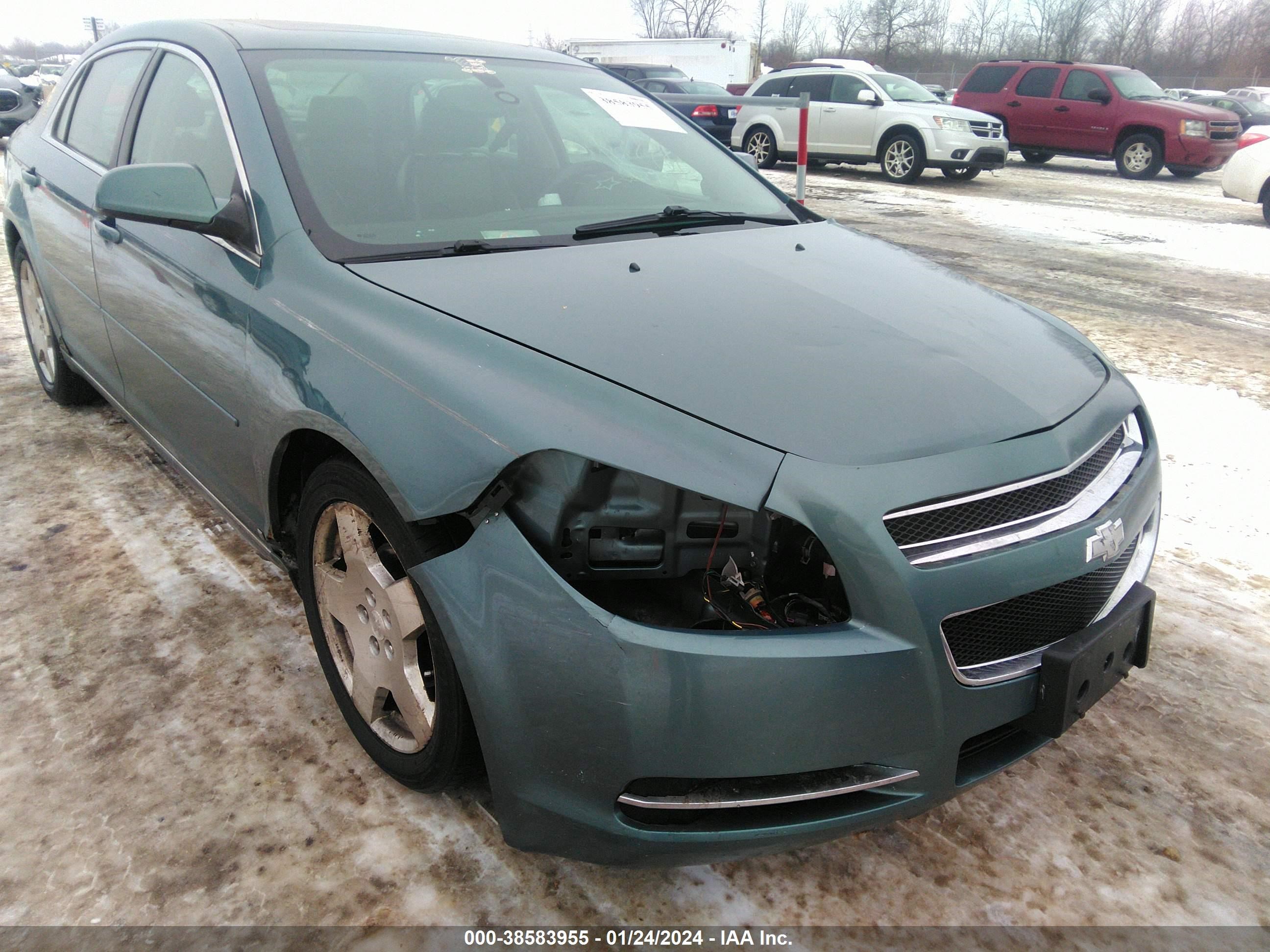 CHEVROLET MALIBU 2009 1g1zj57739f104330