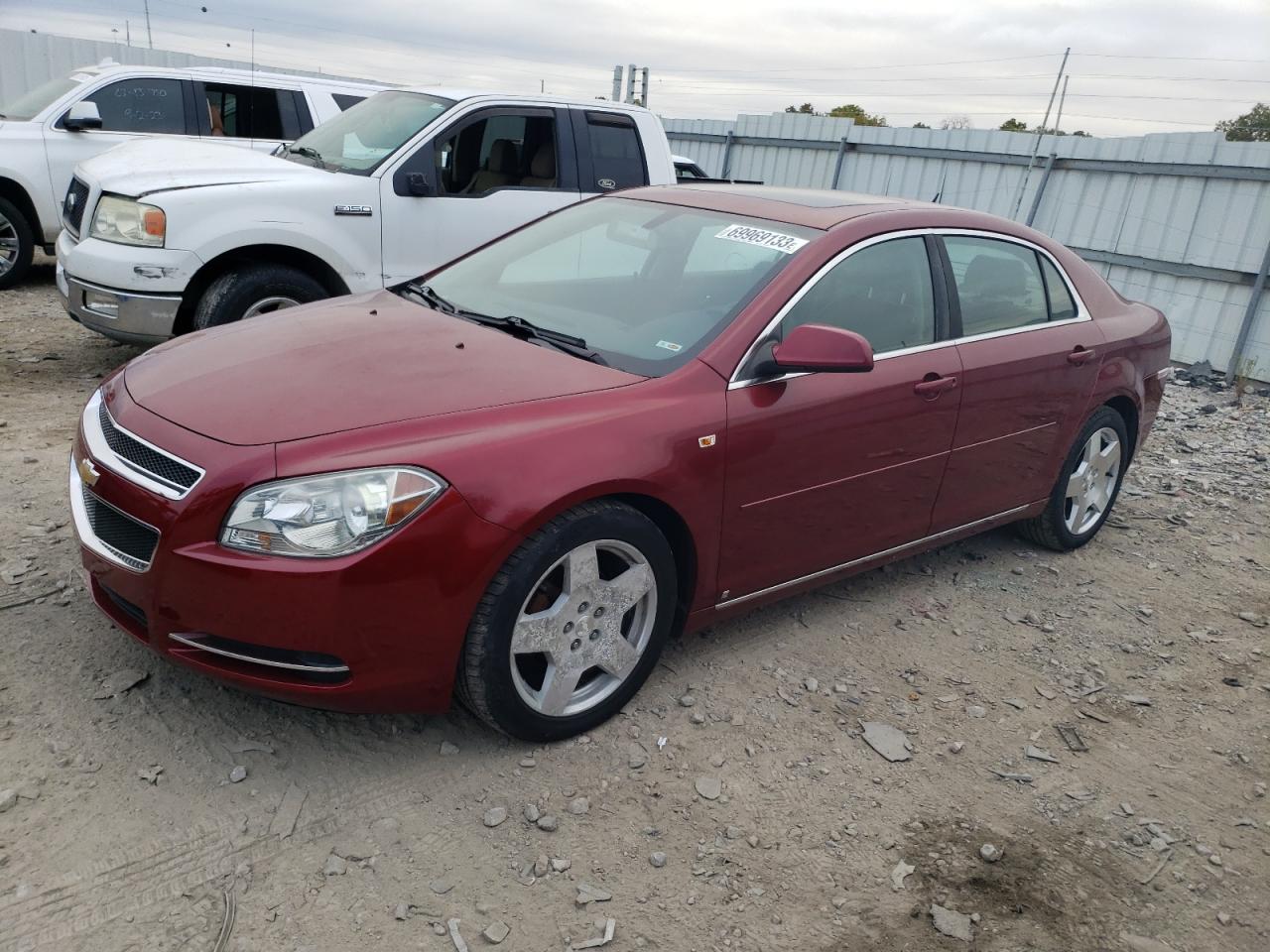 CHEVROLET MALIBU 2008 1g1zj57788f265593