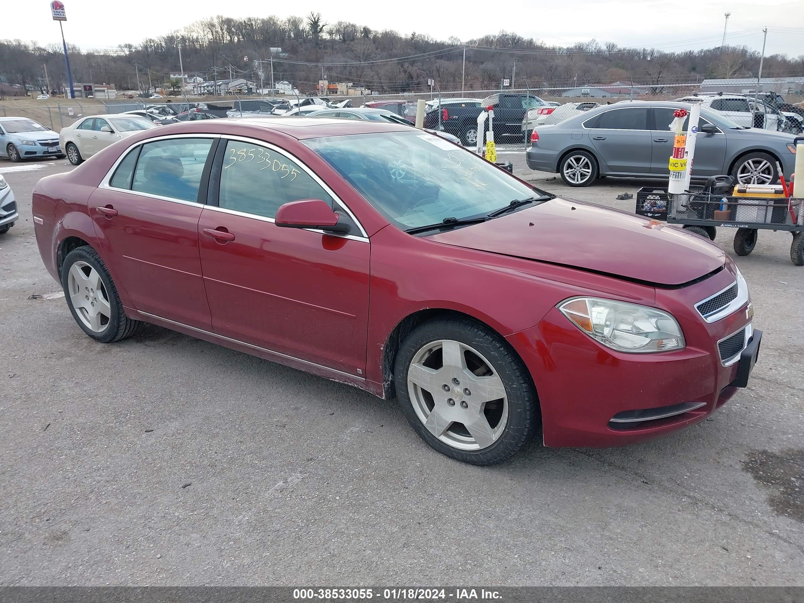 CHEVROLET MALIBU 2009 1g1zj57789f182943