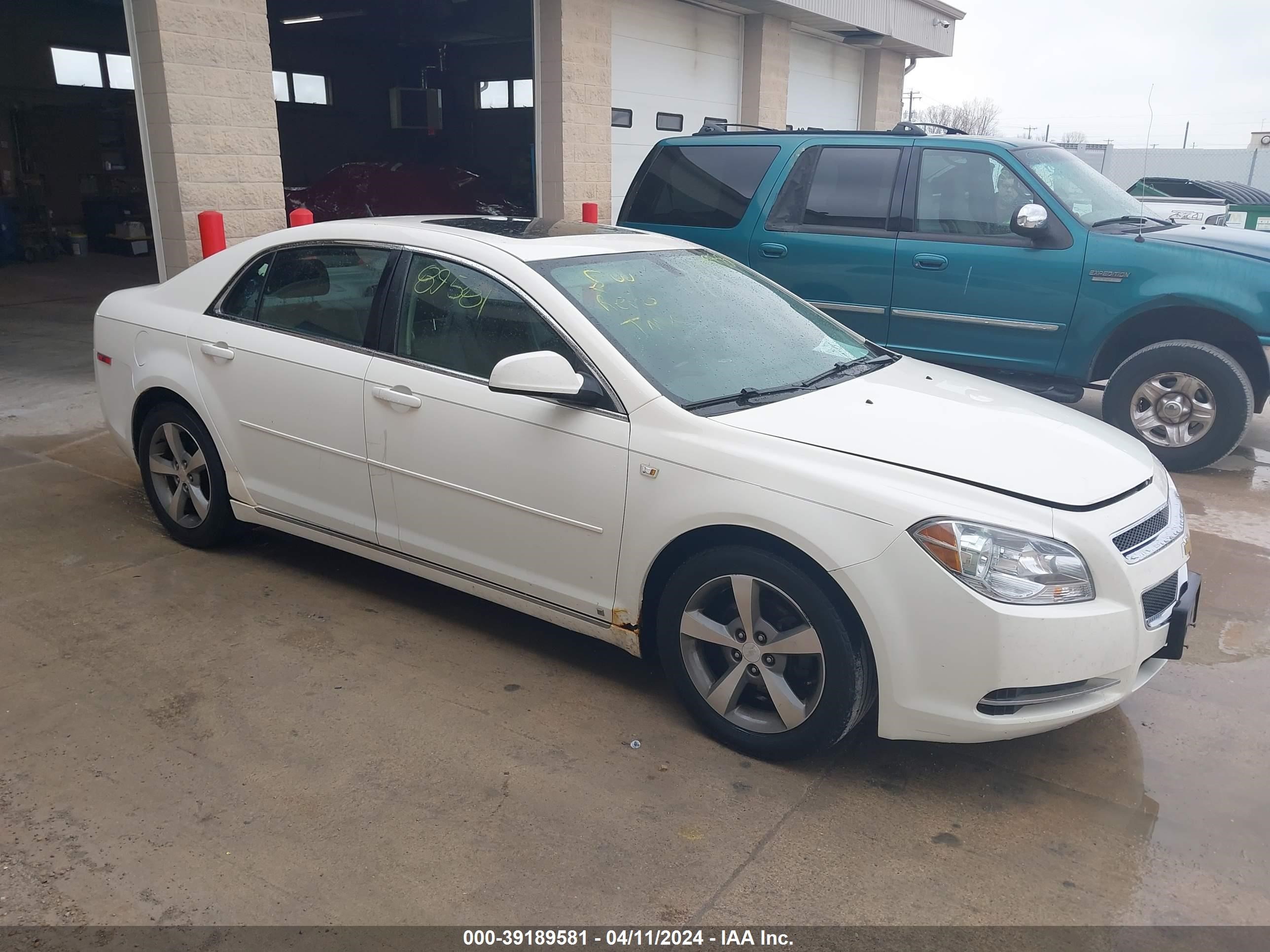 CHEVROLET MALIBU 2008 1g1zj57b084238582