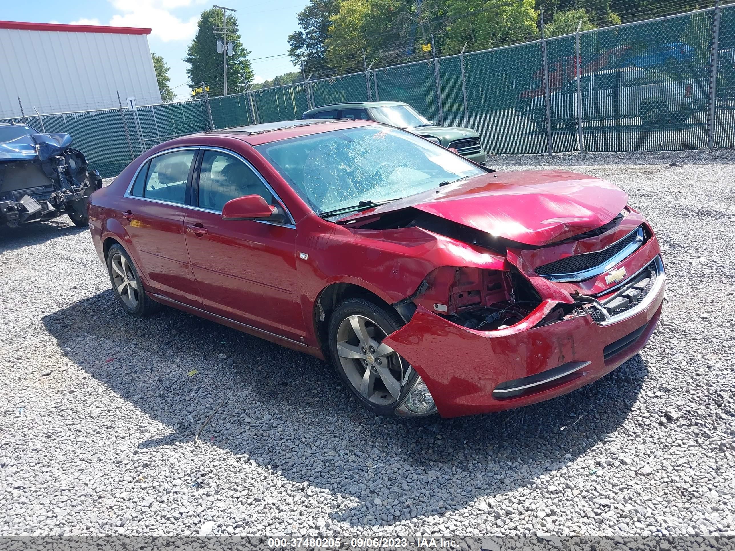 CHEVROLET MALIBU 2008 1g1zj57b18f222055