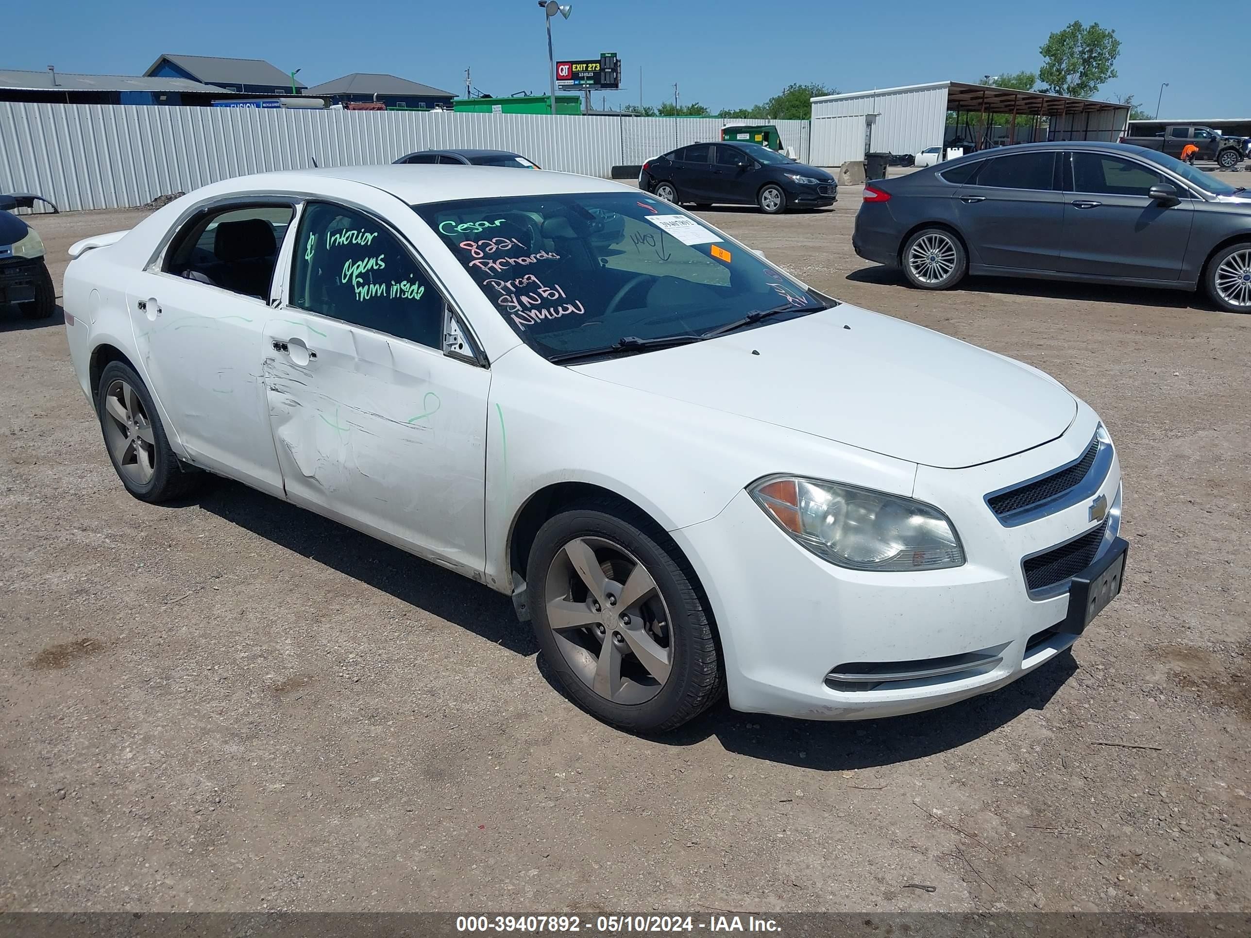 CHEVROLET MALIBU 2009 1g1zj57b19f145432