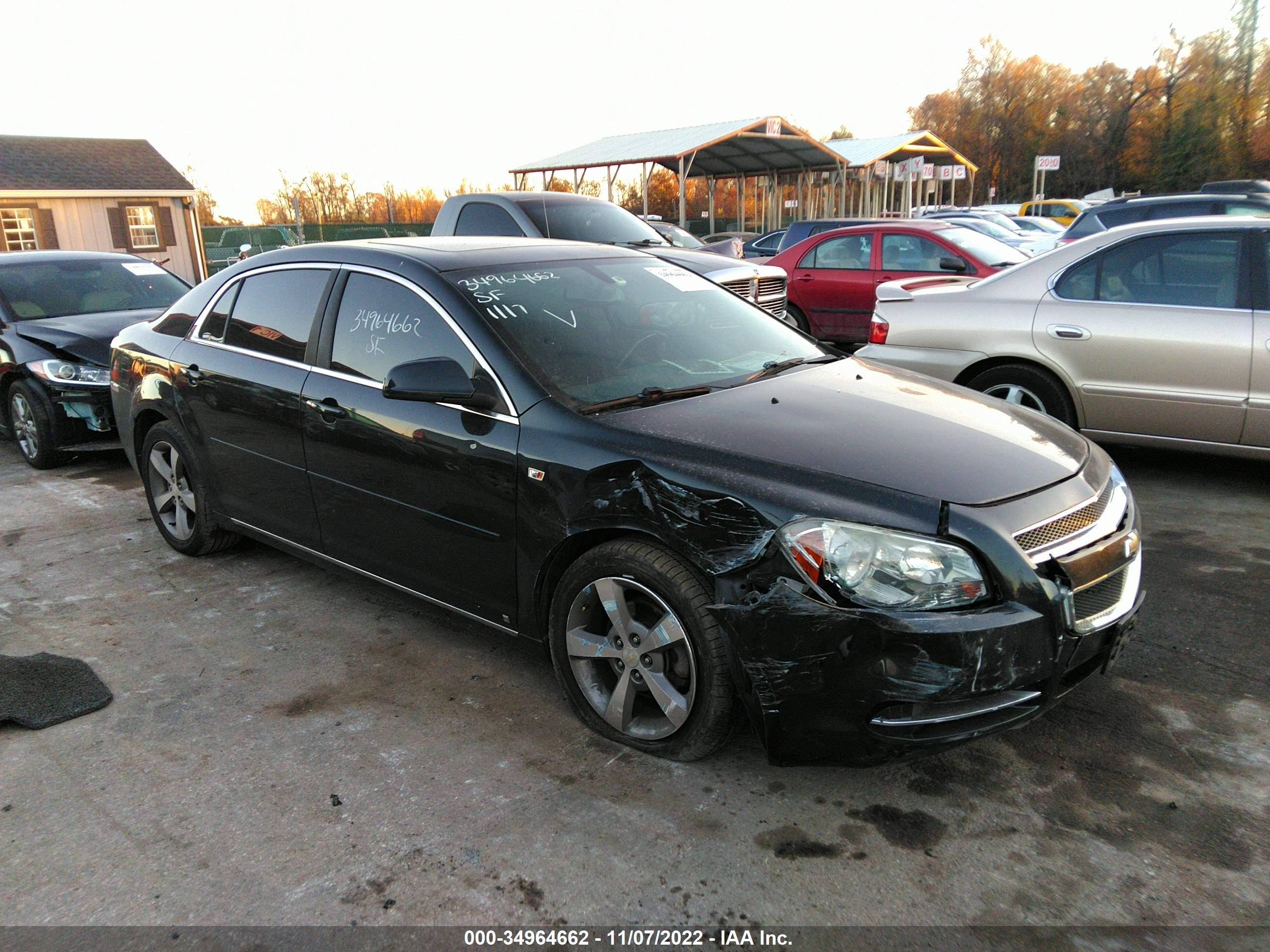 CHEVROLET MALIBU 2008 1g1zj57b284262351