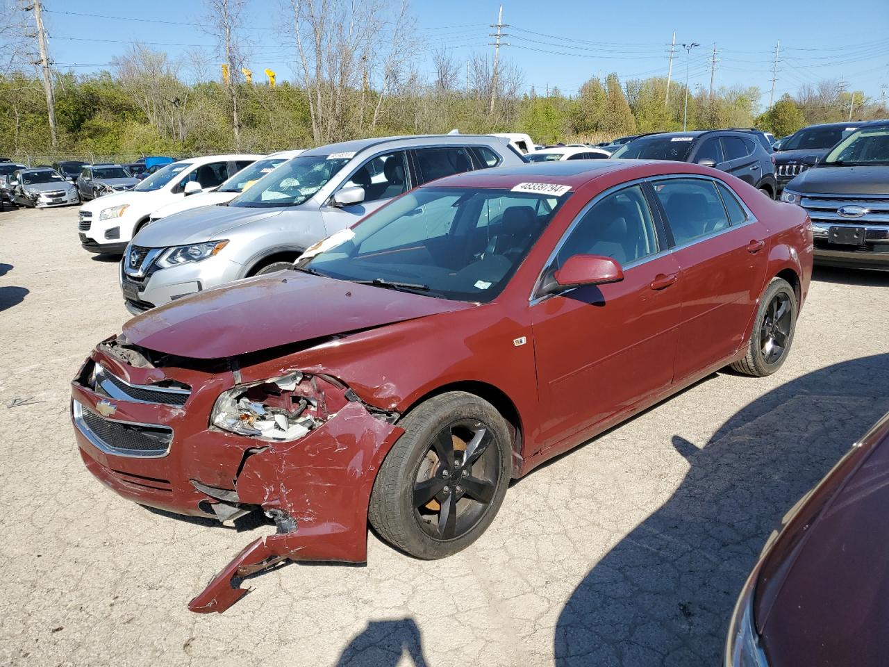 CHEVROLET MALIBU 2008 1g1zj57b38f269958