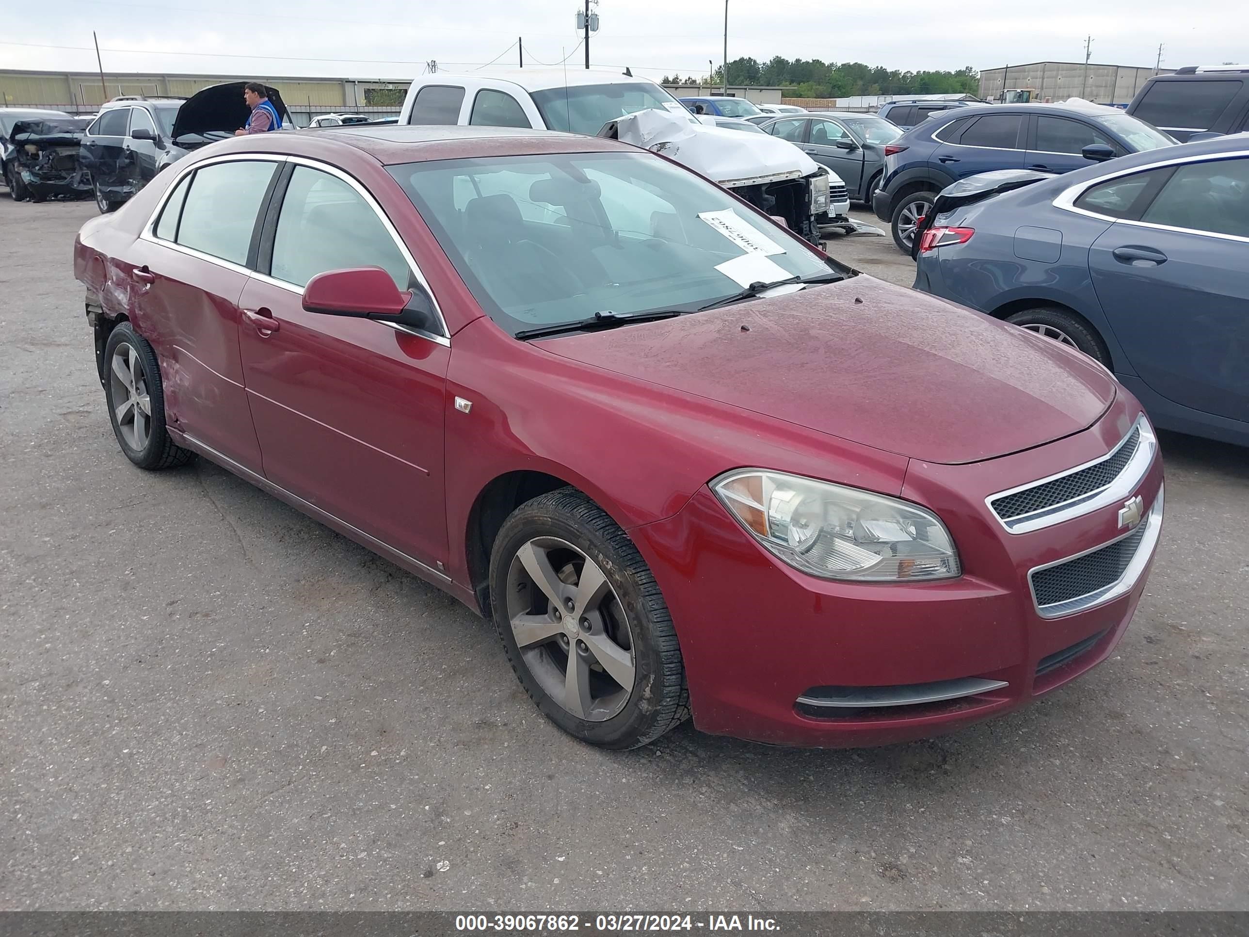 CHEVROLET MALIBU 2008 1g1zj57b48f296151