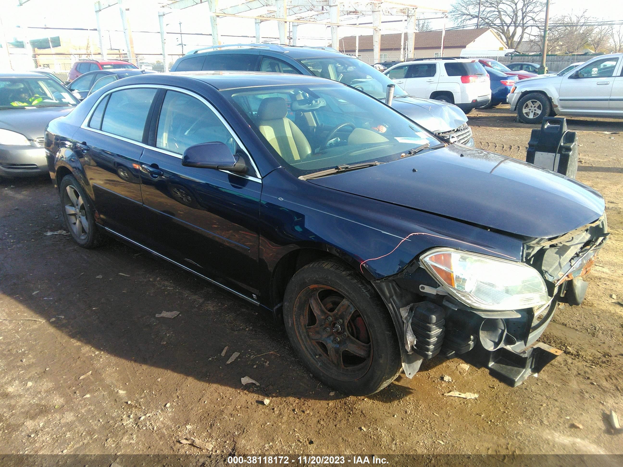 CHEVROLET MALIBU 2009 1g1zj57b69f128450