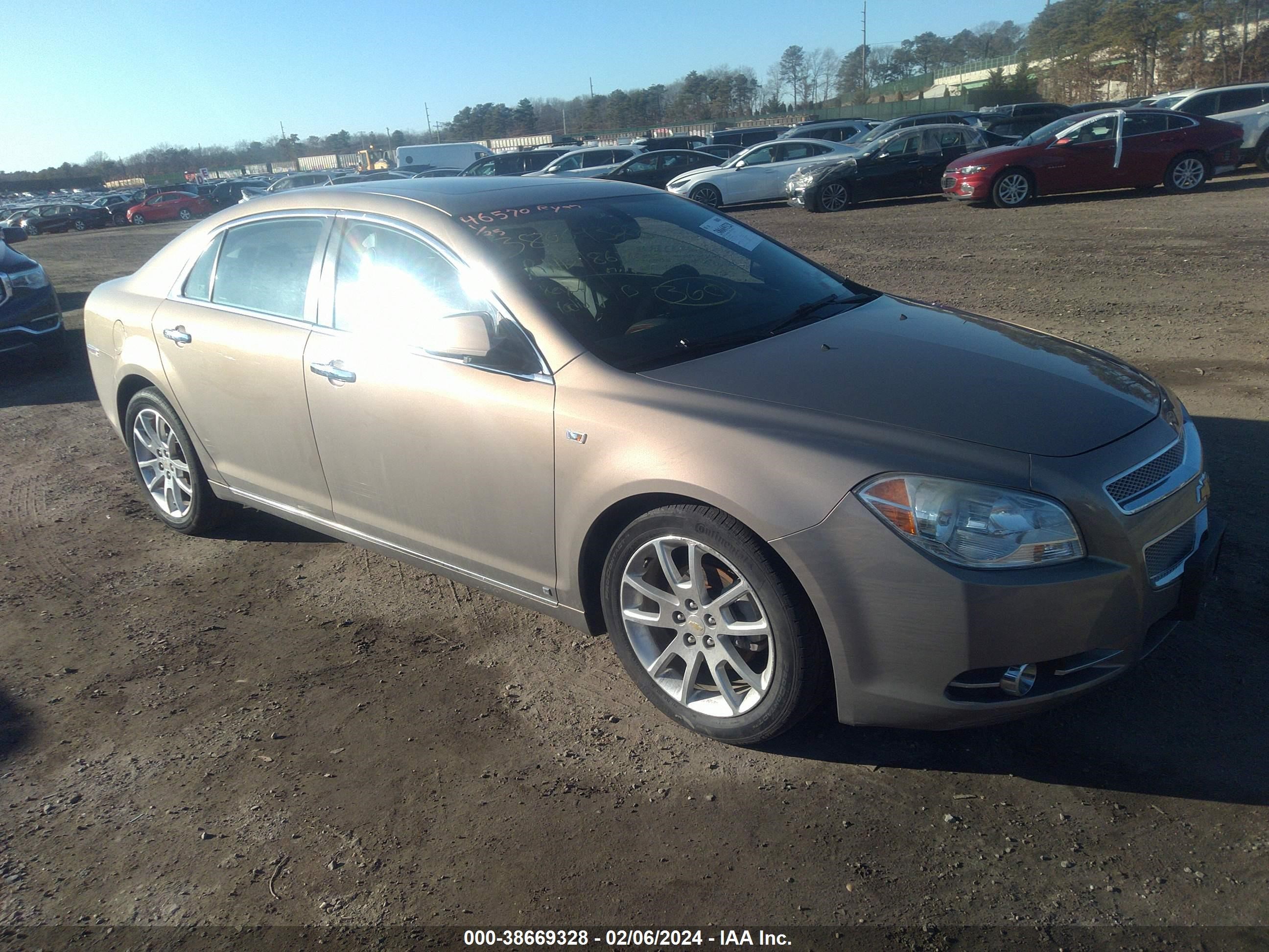 CHEVROLET MALIBU 2008 1g1zk57708f183905