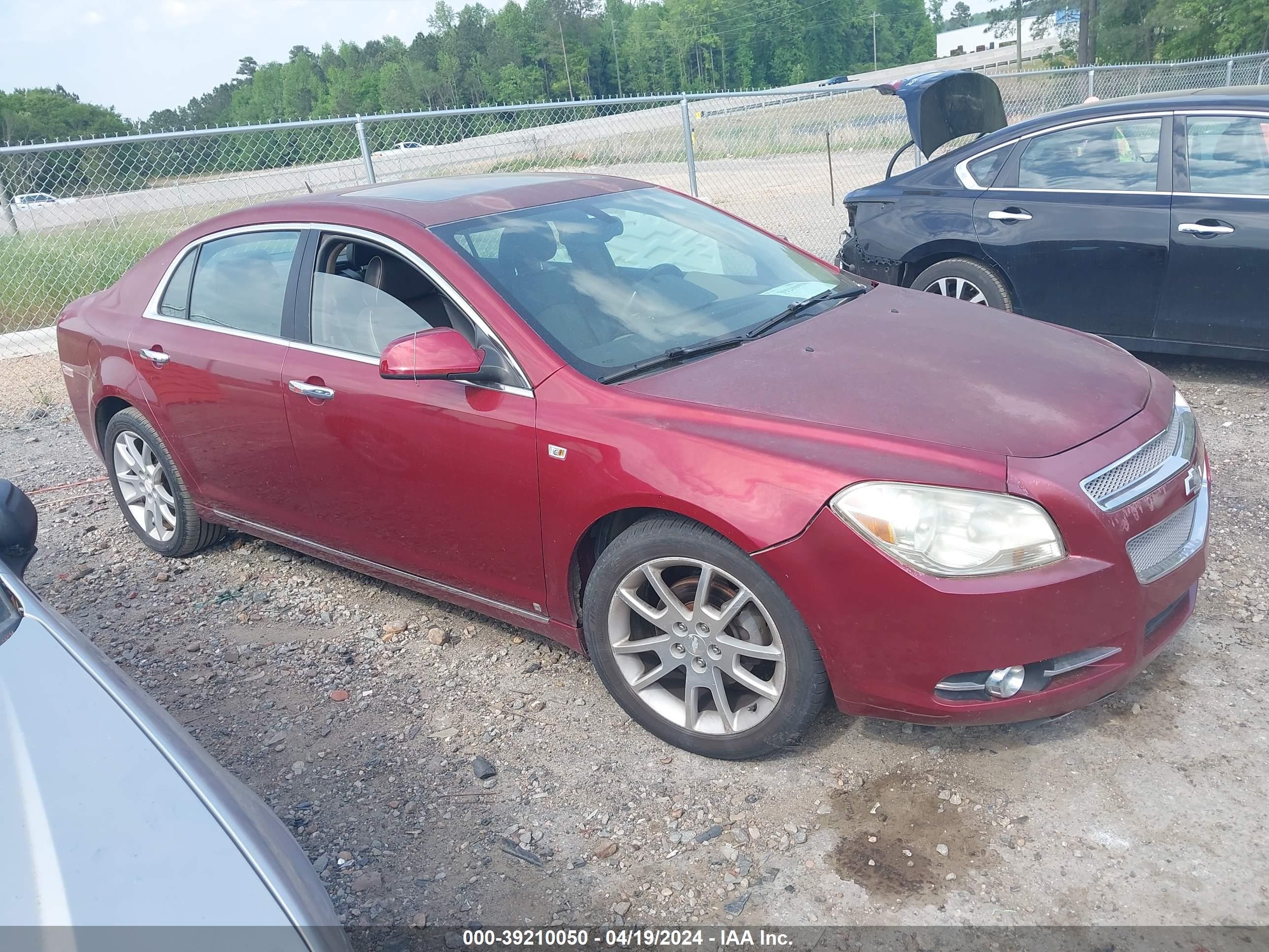 CHEVROLET MALIBU 2008 1g1zk57728f161498