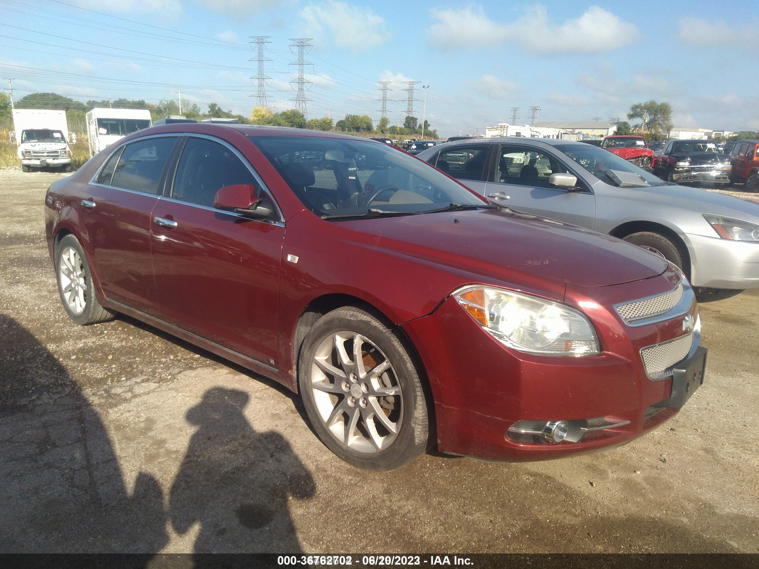 CHEVROLET MALIBU 2008 1g1zk57748f253552