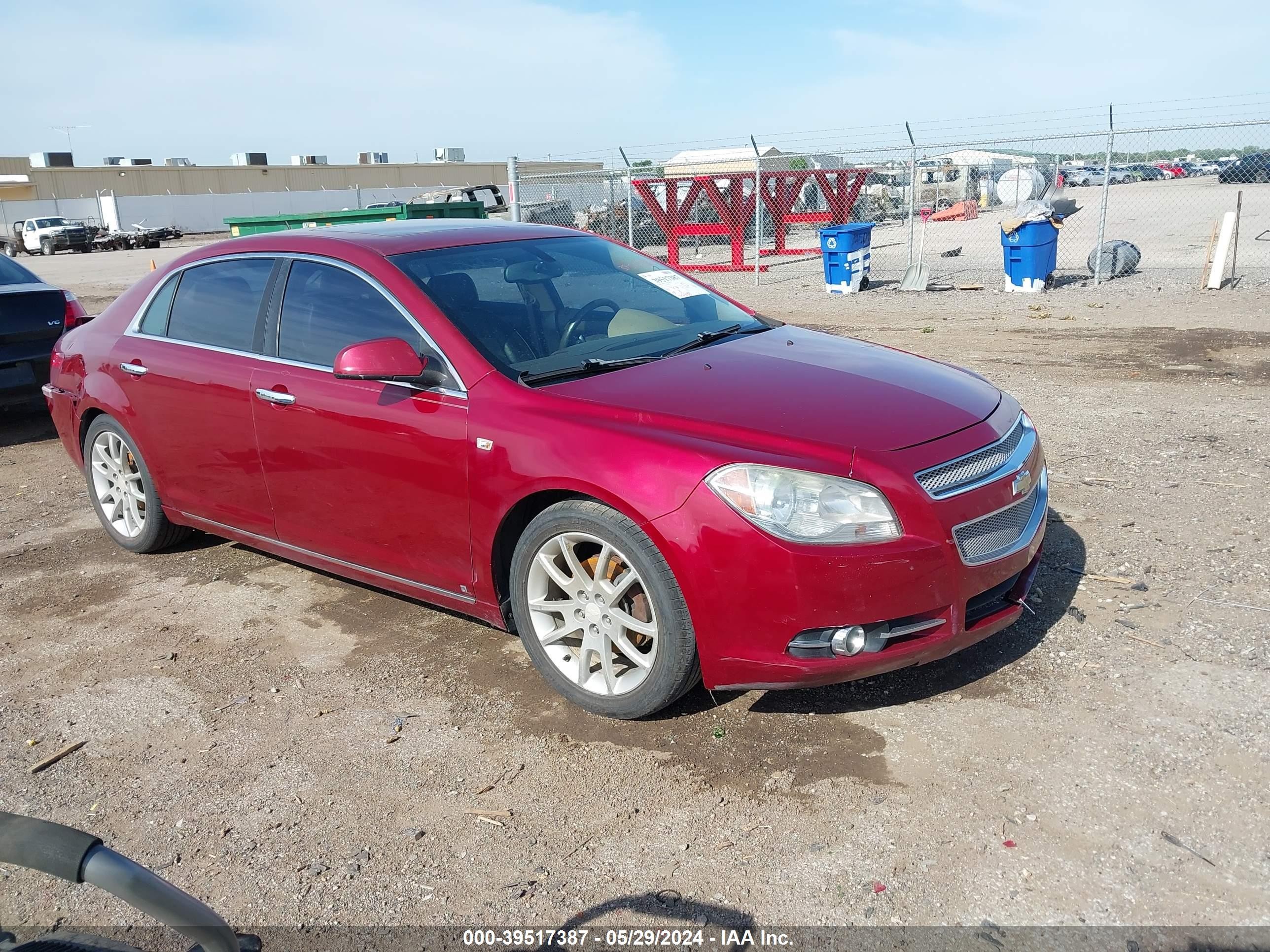 CHEVROLET MALIBU 2008 1g1zk57758f284941