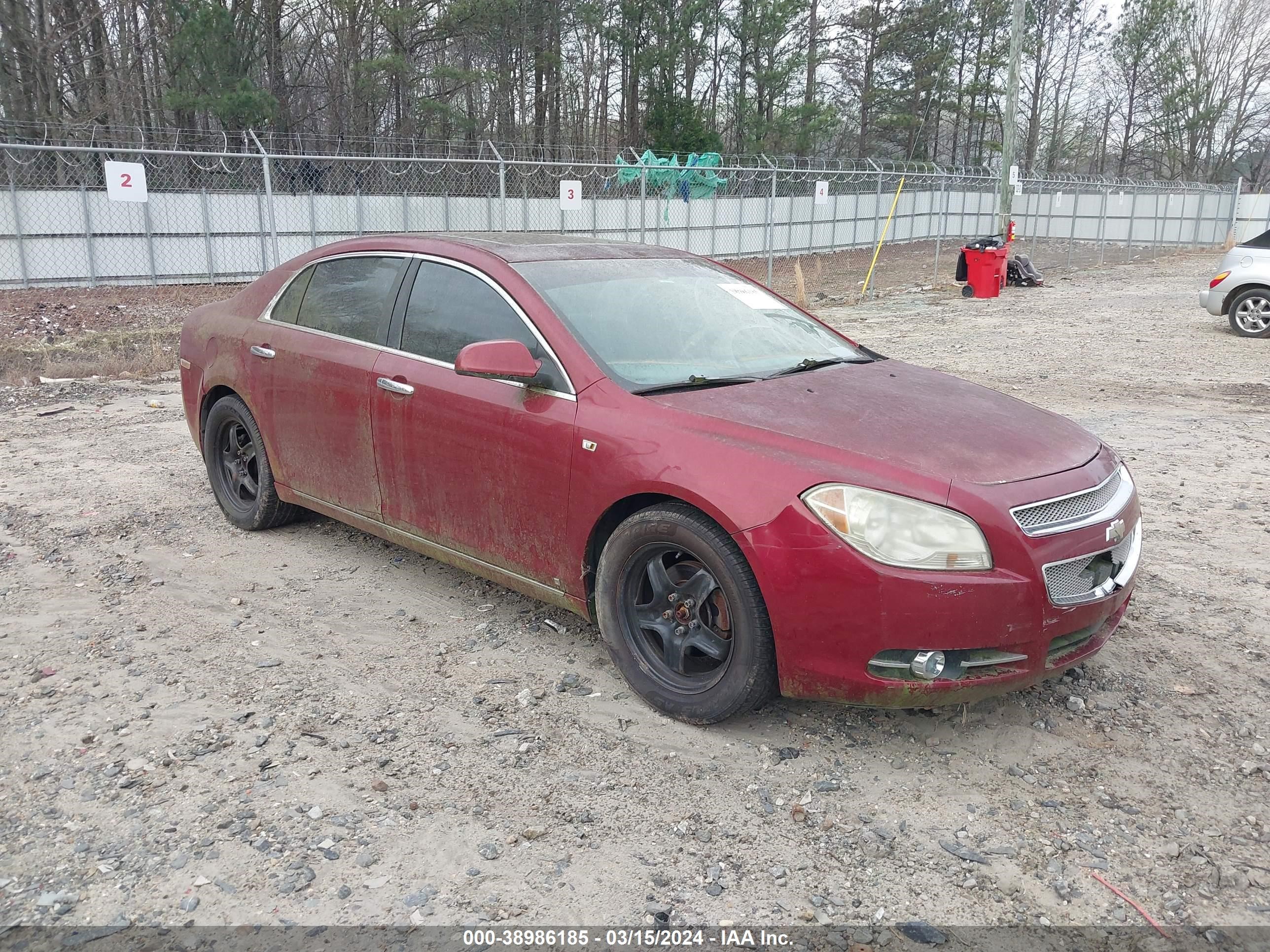 CHEVROLET MALIBU 2008 1g1zk577x8f235170