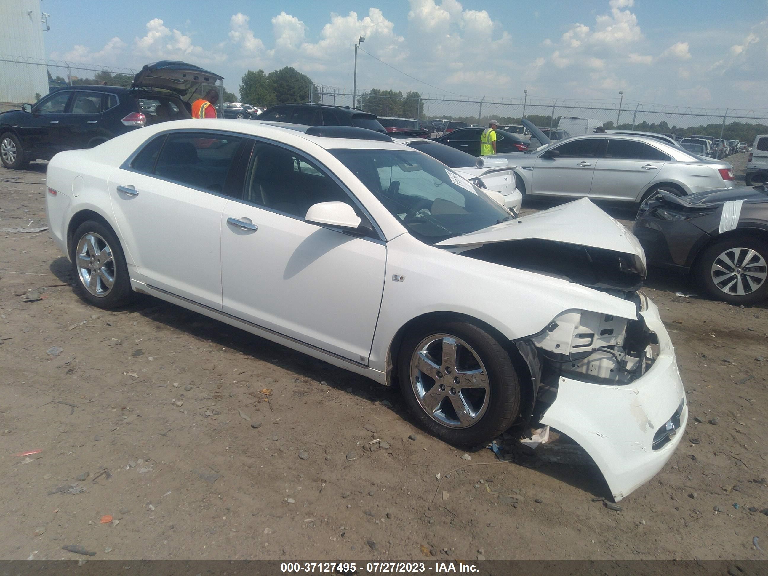 CHEVROLET MALIBU 2008 1g1zk57b78f291510