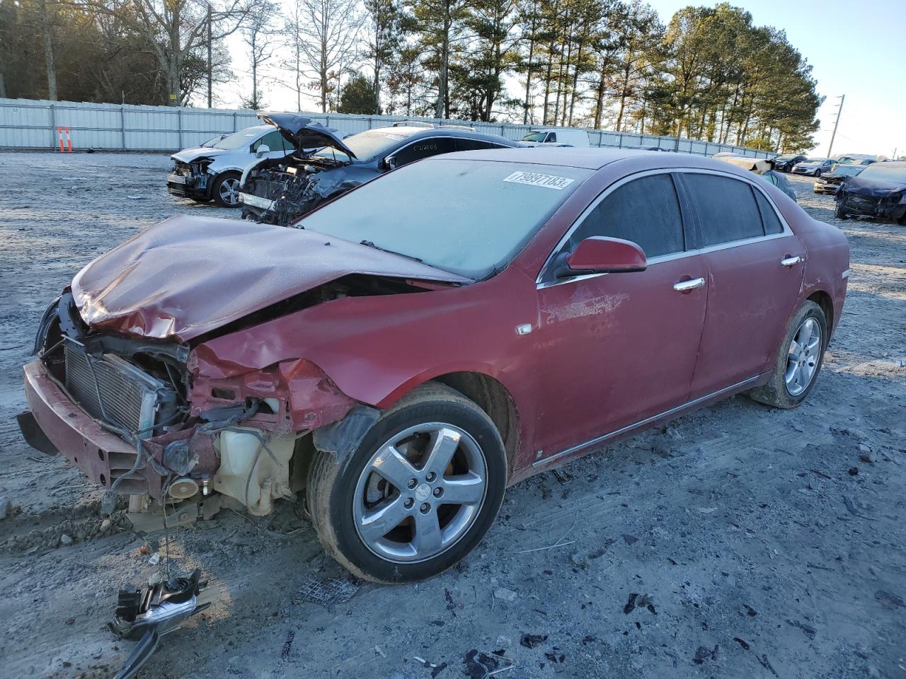 CHEVROLET MALIBU 2008 1g1zk57b78f297548