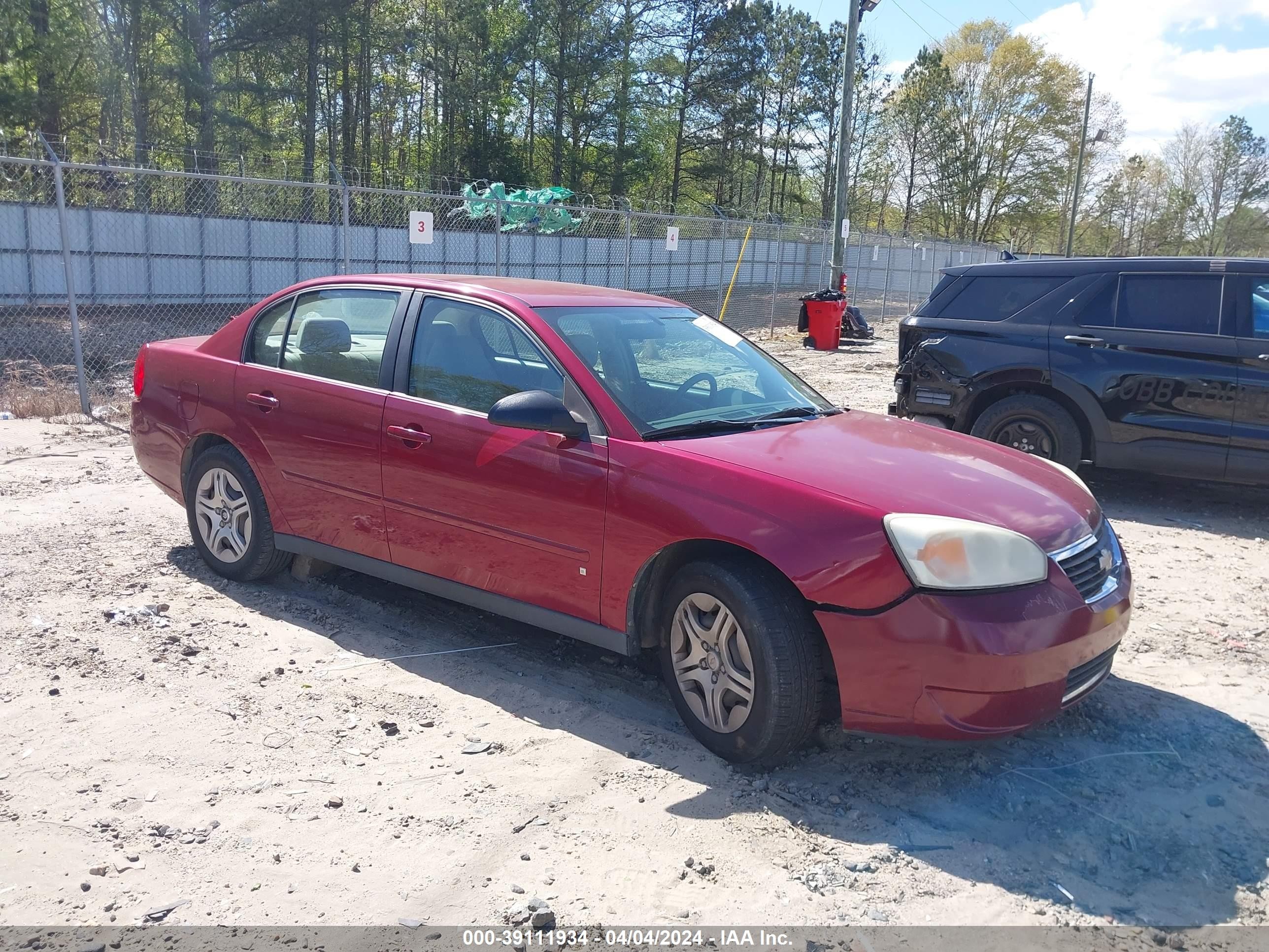 CHEVROLET MALIBU 2006 1g1zs51836f199711