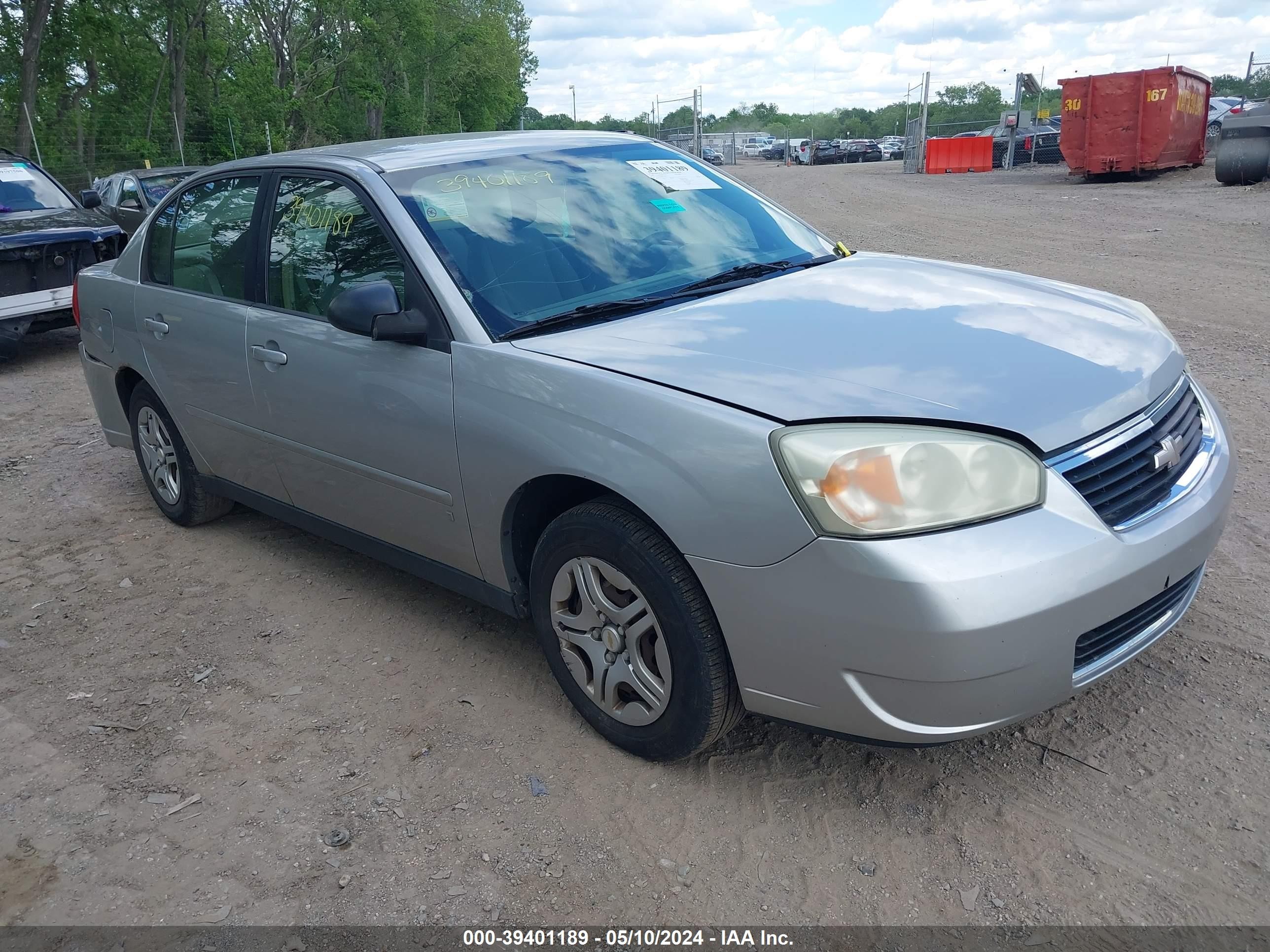 CHEVROLET MALIBU 2006 1g1zs51f86f146971