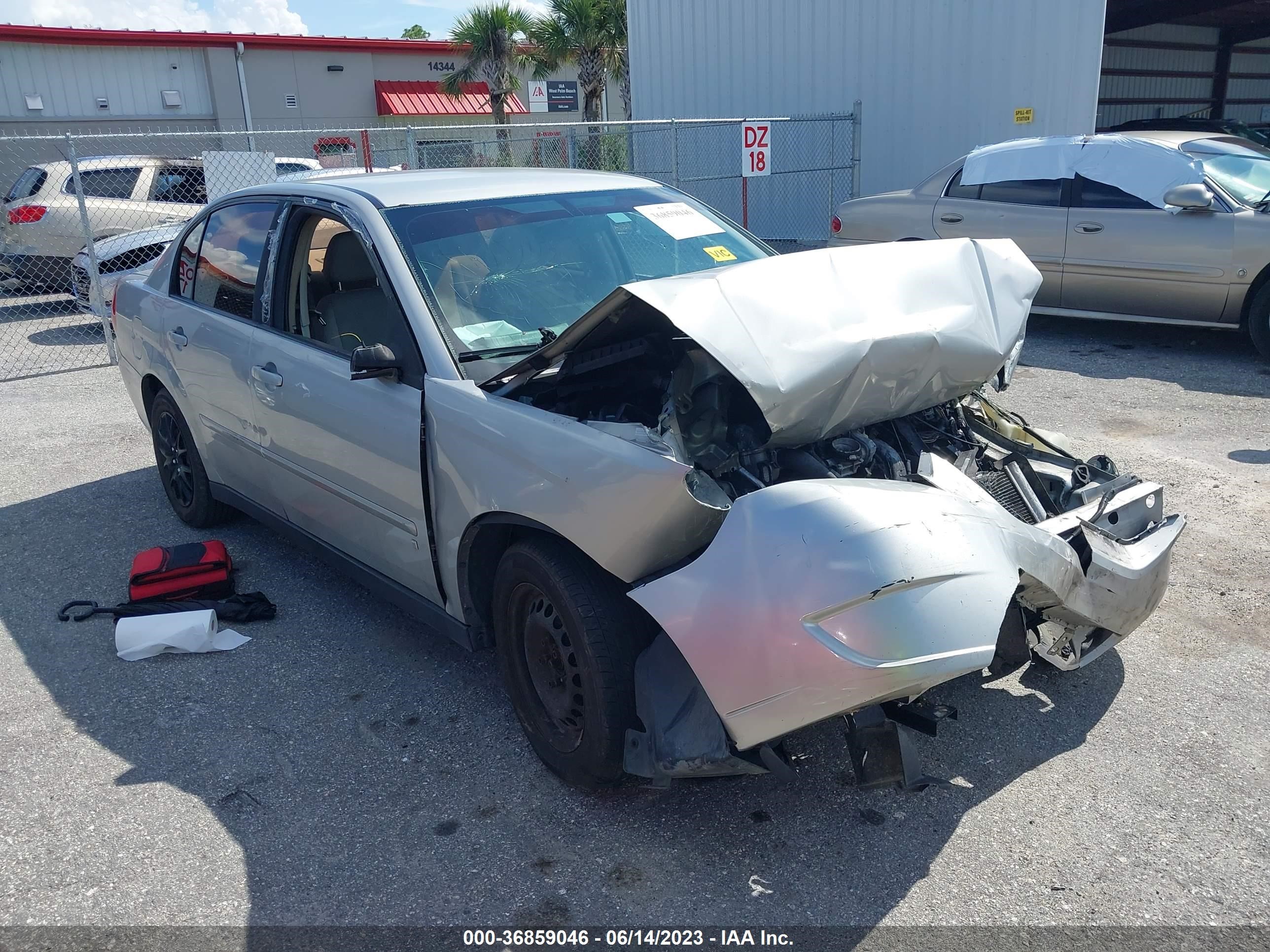 CHEVROLET MALIBU 2006 1g1zs51fx6f236249