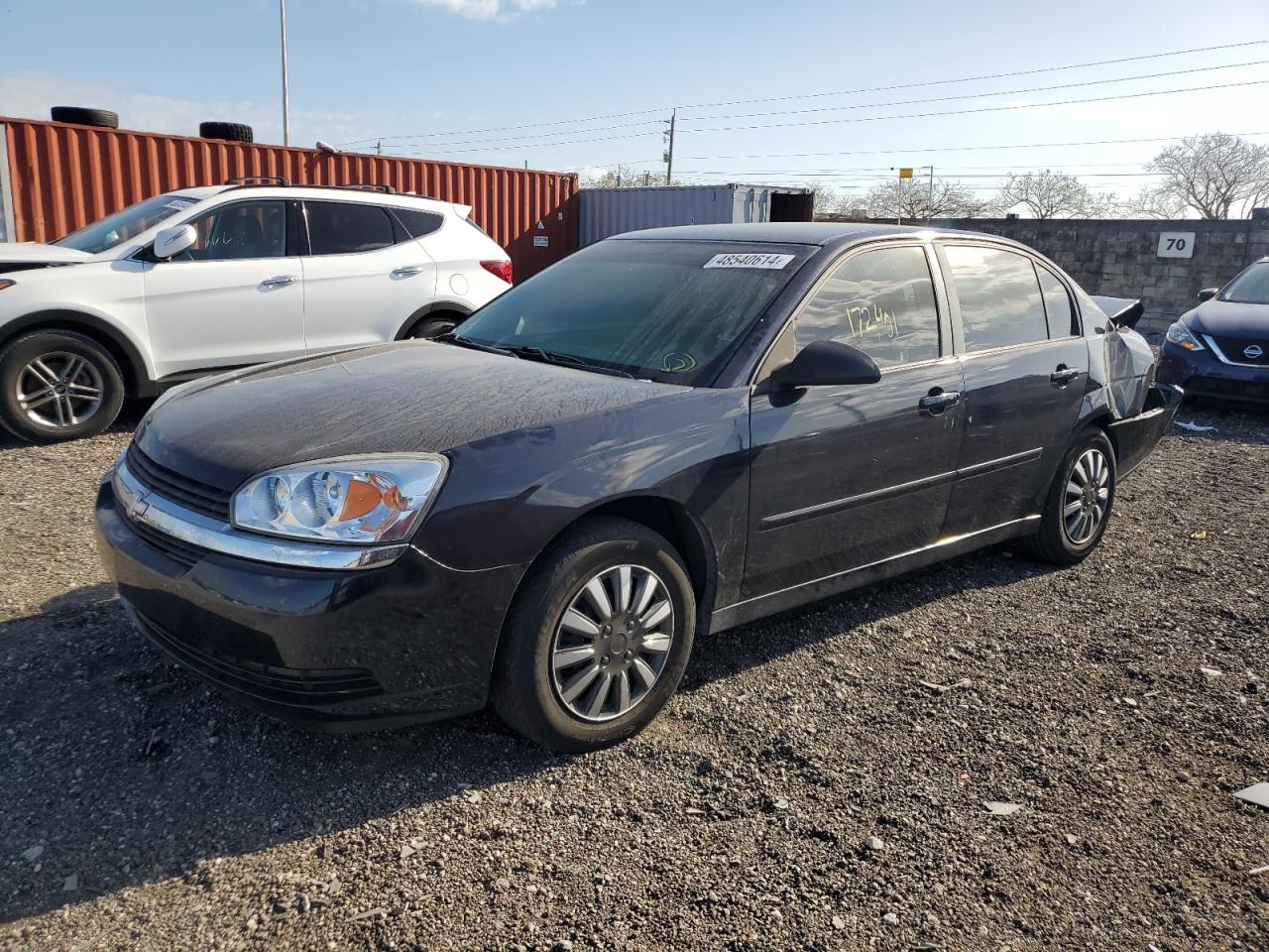 CHEVROLET MALIBU 2005 1g1zs52f15f212533