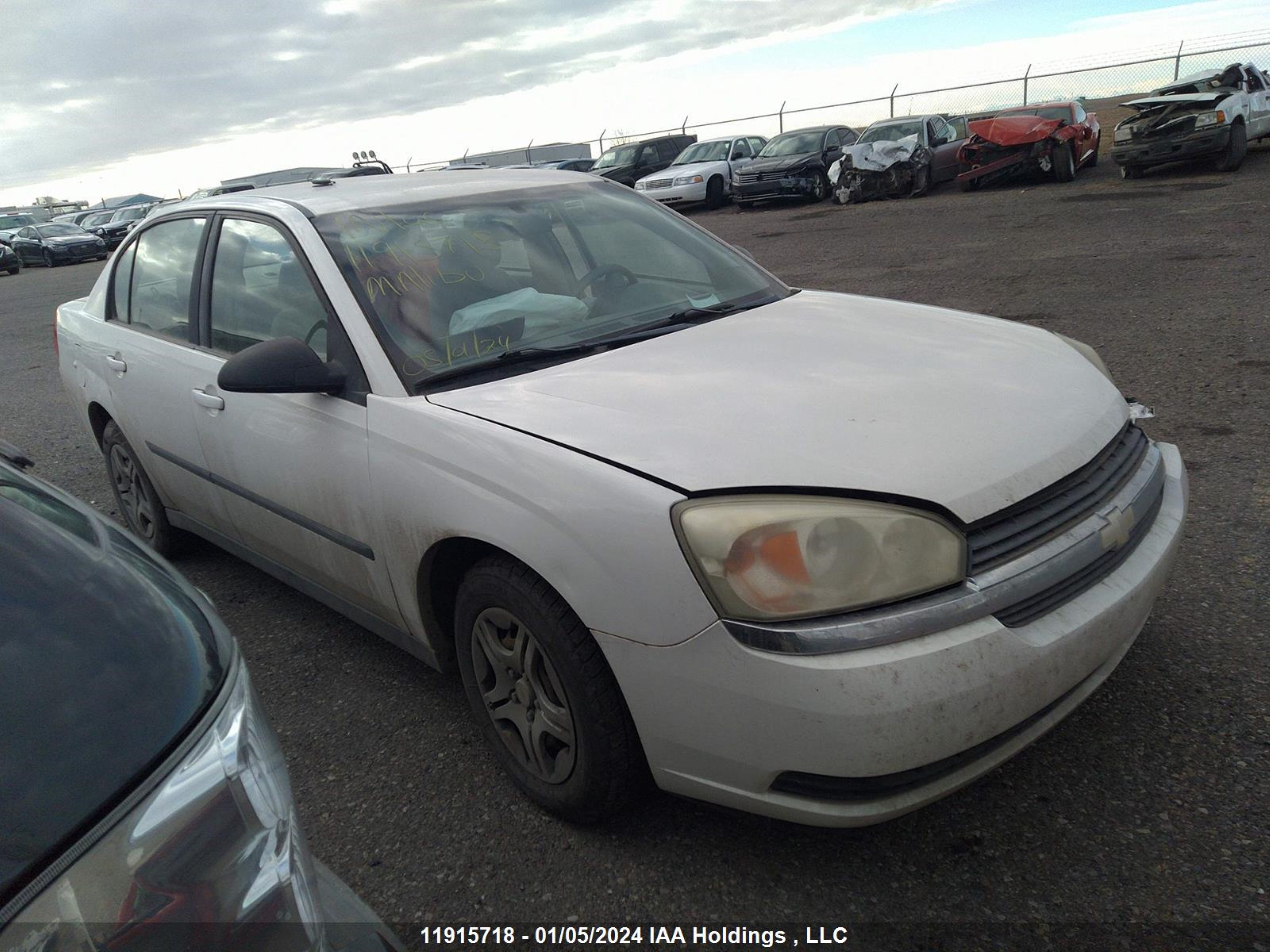 CHEVROLET MALIBU 2004 1g1zs52f24f235463