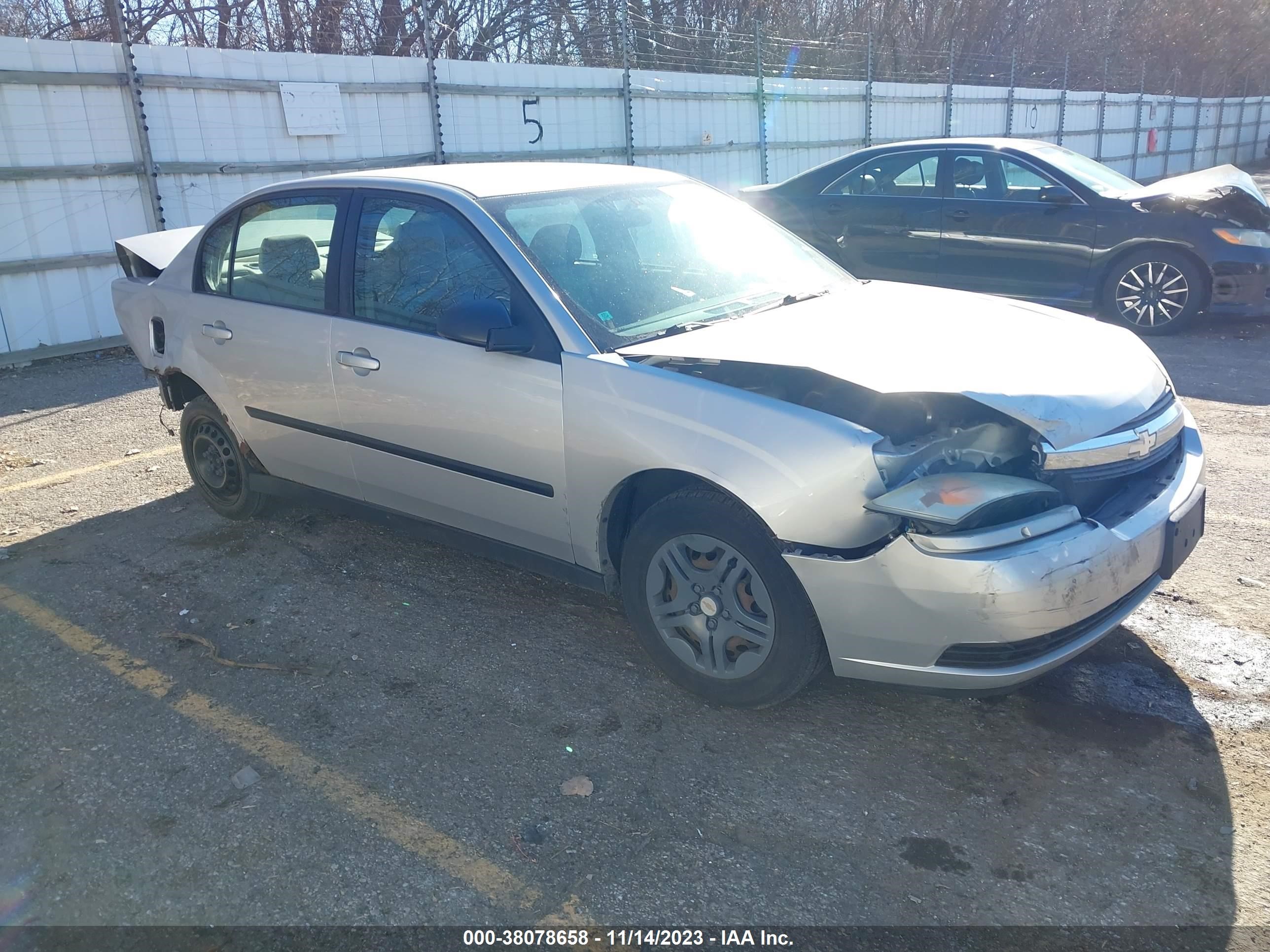 CHEVROLET MALIBU 2005 1g1zs52f45f112491